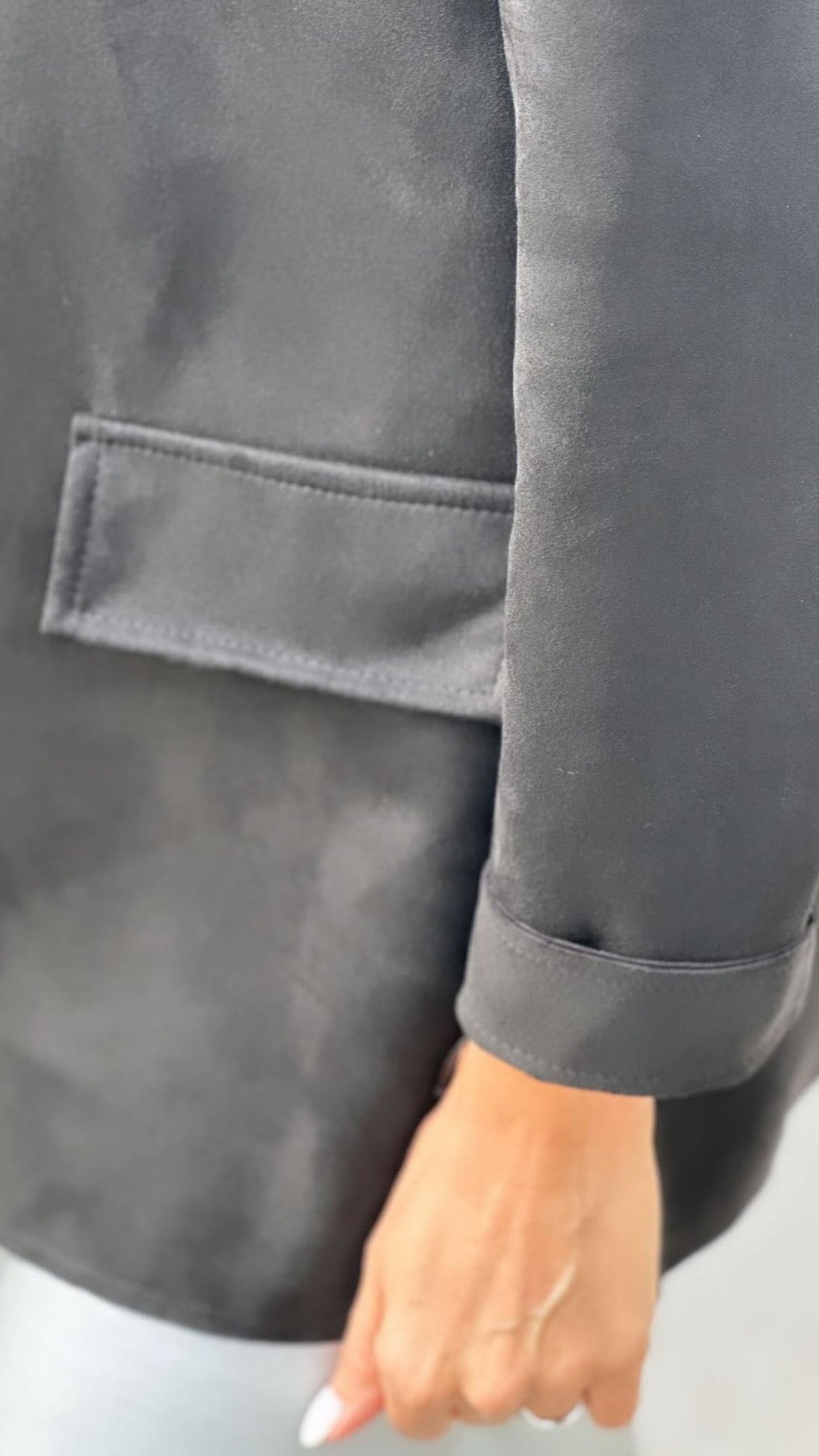 Μακρύ σουέτ Blazer