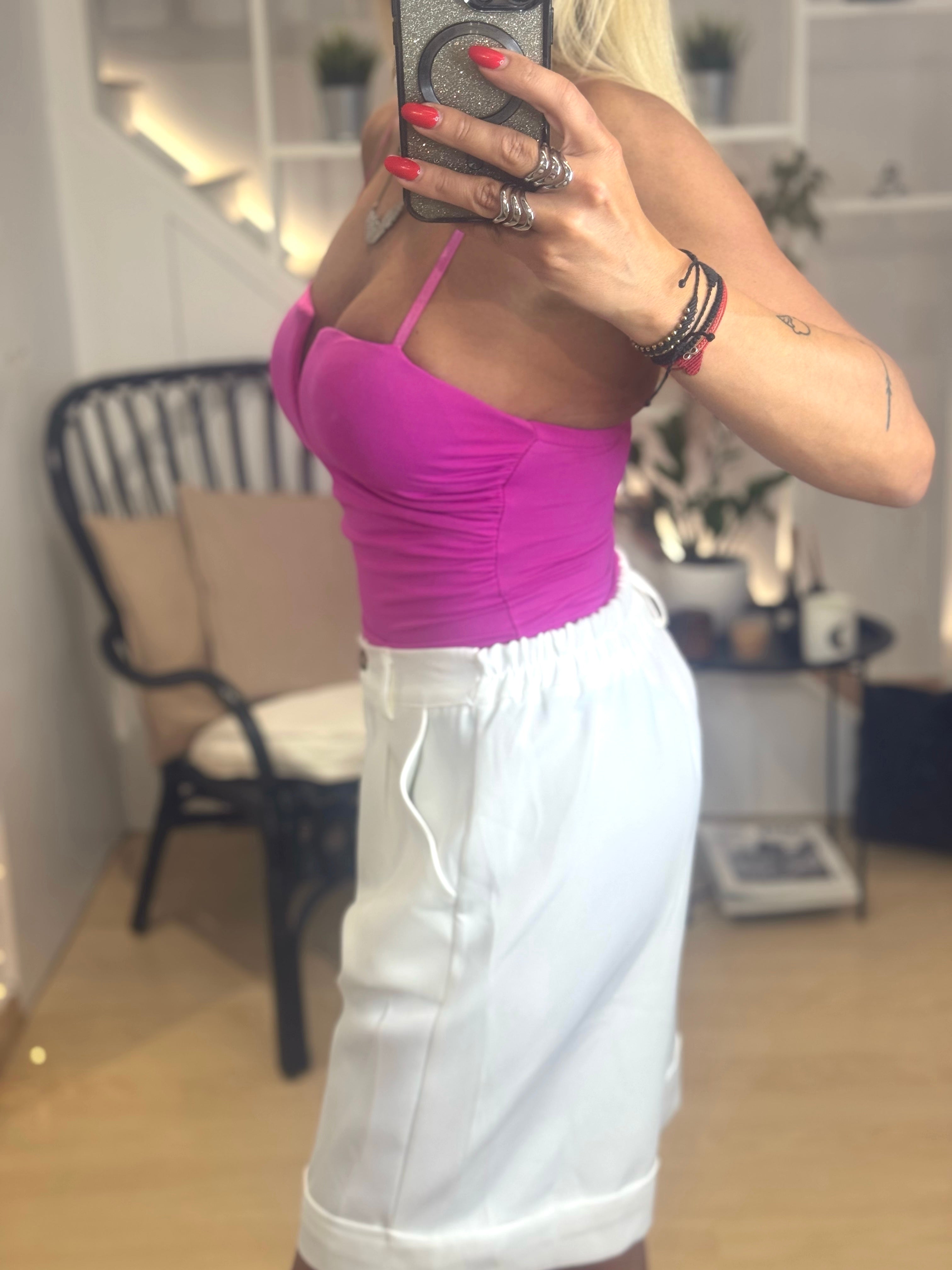 Βερμούδα με ελαστική μέση