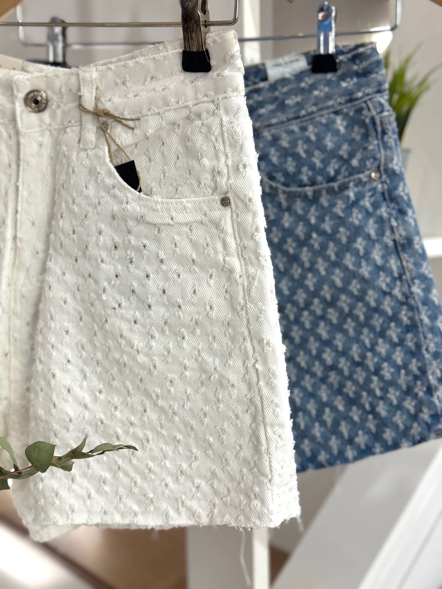 jean σορτς κιπούρ