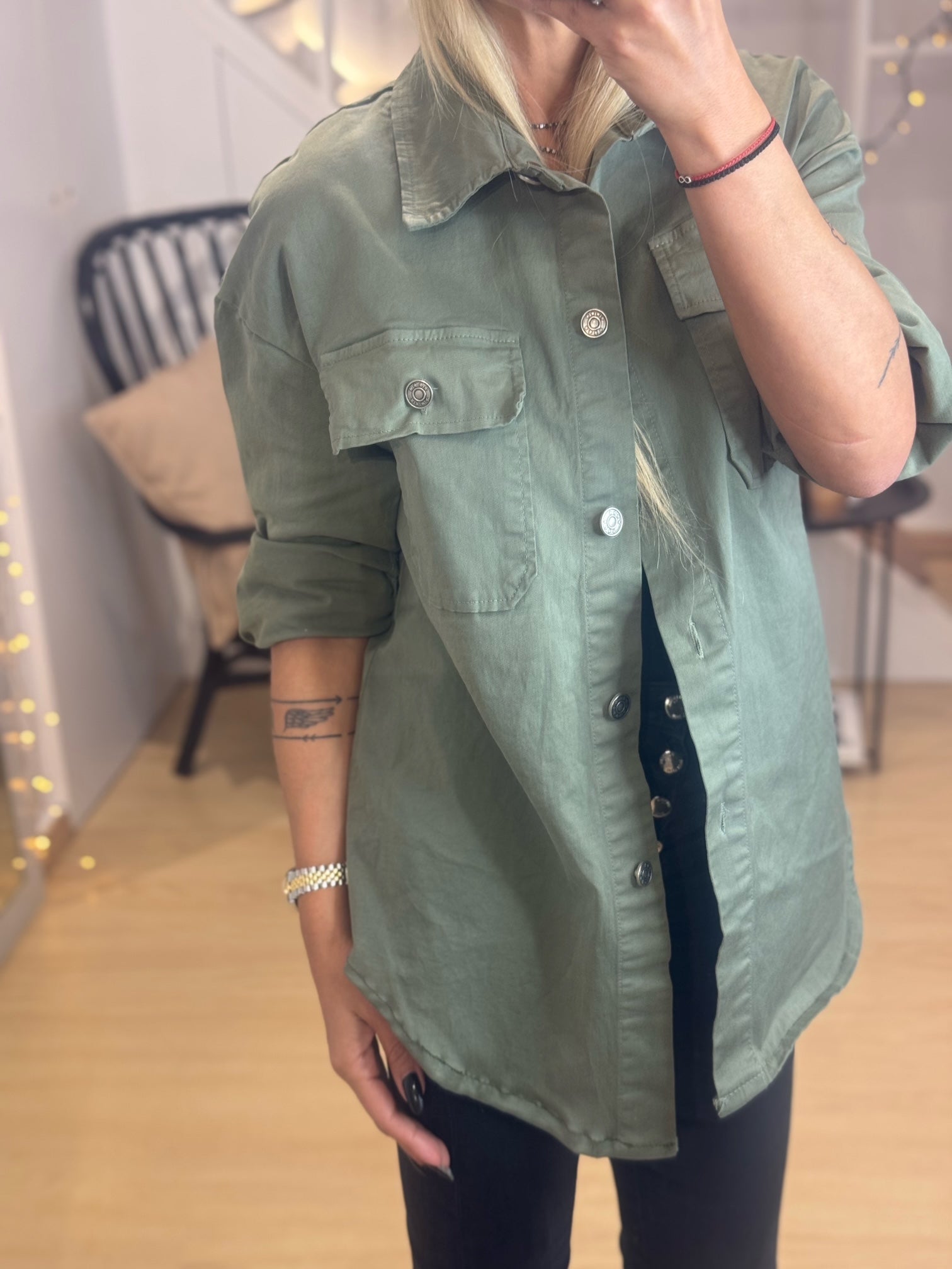 Μπουφάν με Logo Smile