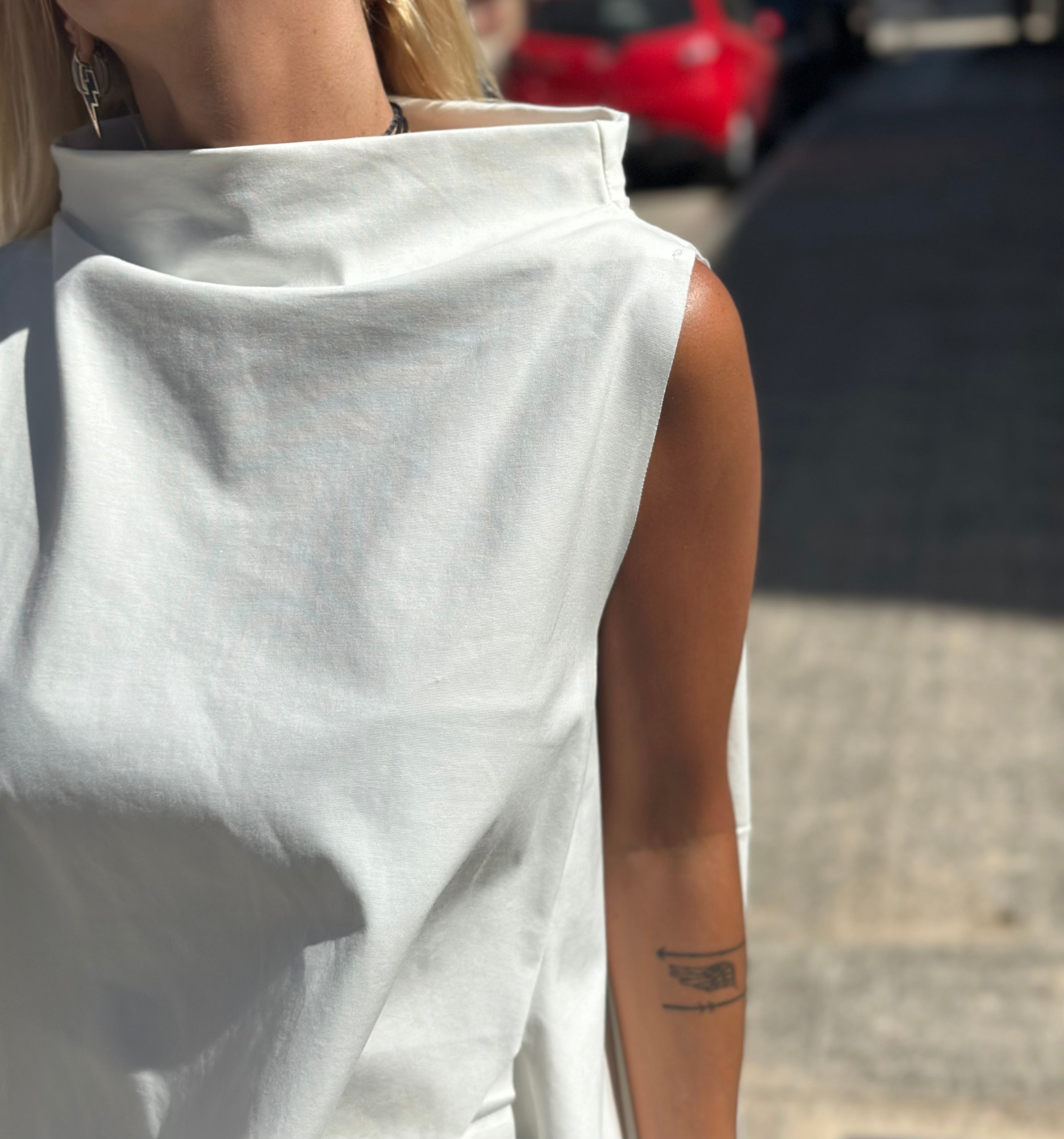 Ασύμμετρη Άνετη μπλούζα