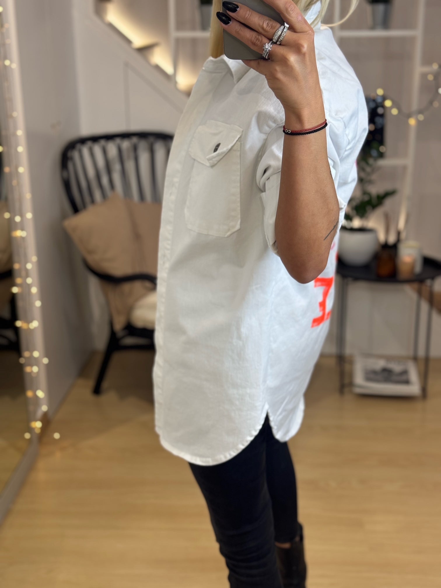 Μπουφάν με Logo Smile