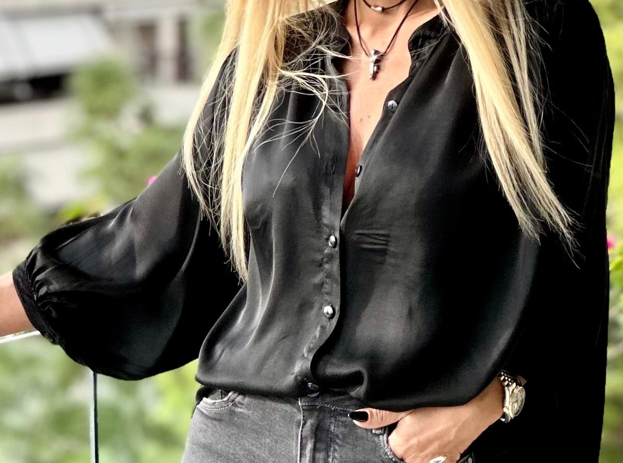 Σατέν πουκάμισο