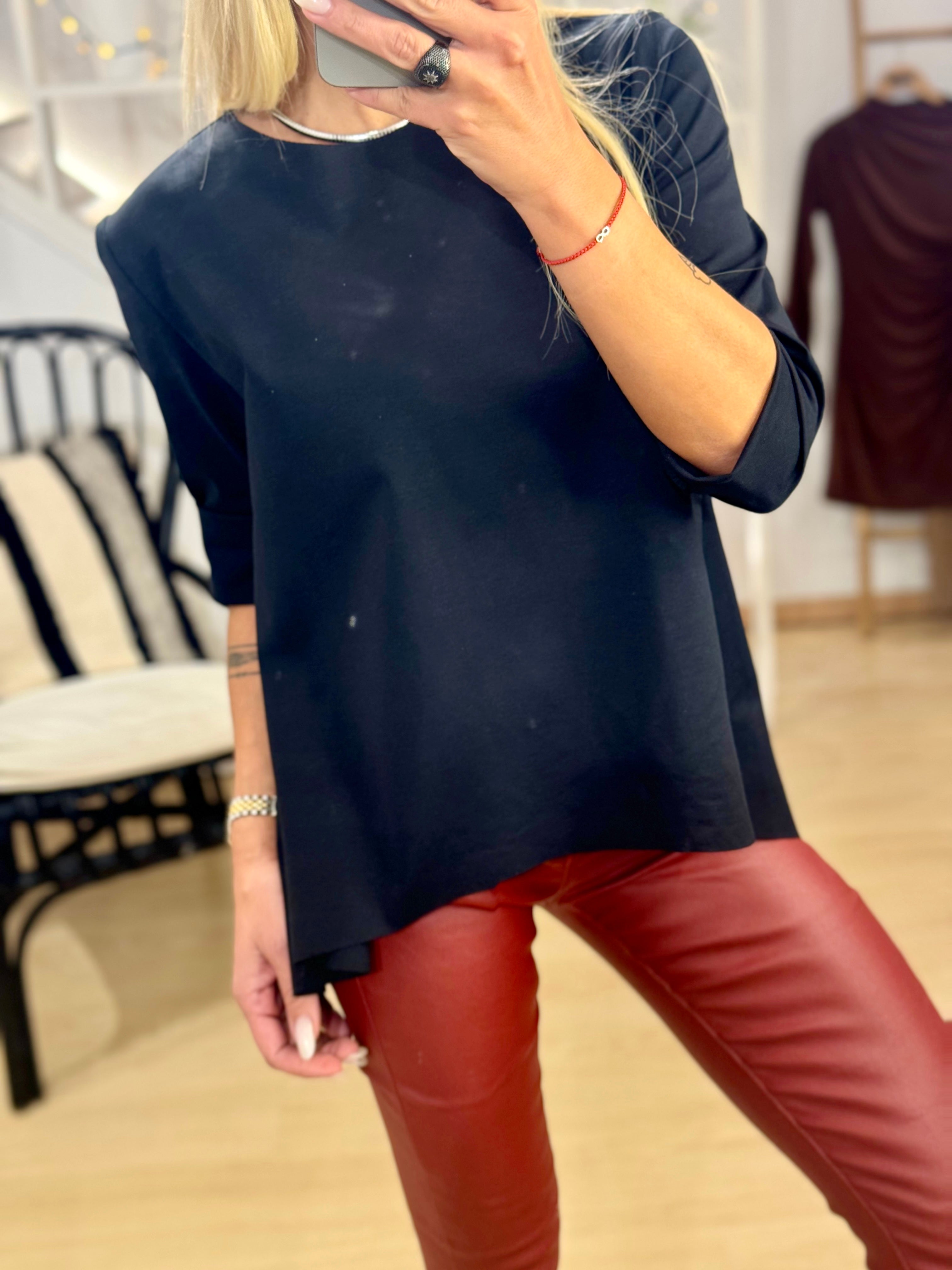 Ασύμμετρη Άνετη μπλούζα