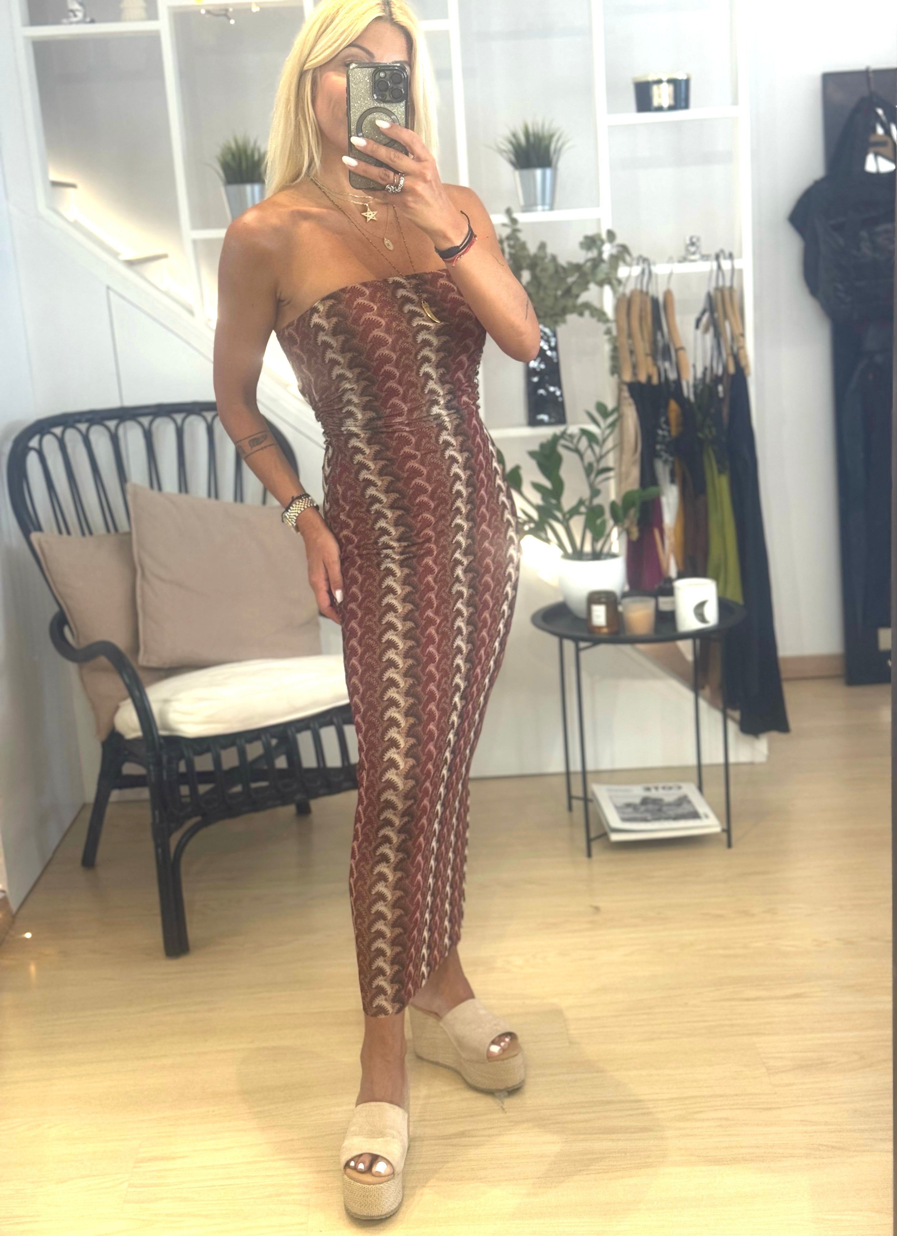 Στραπλες φόρεμα