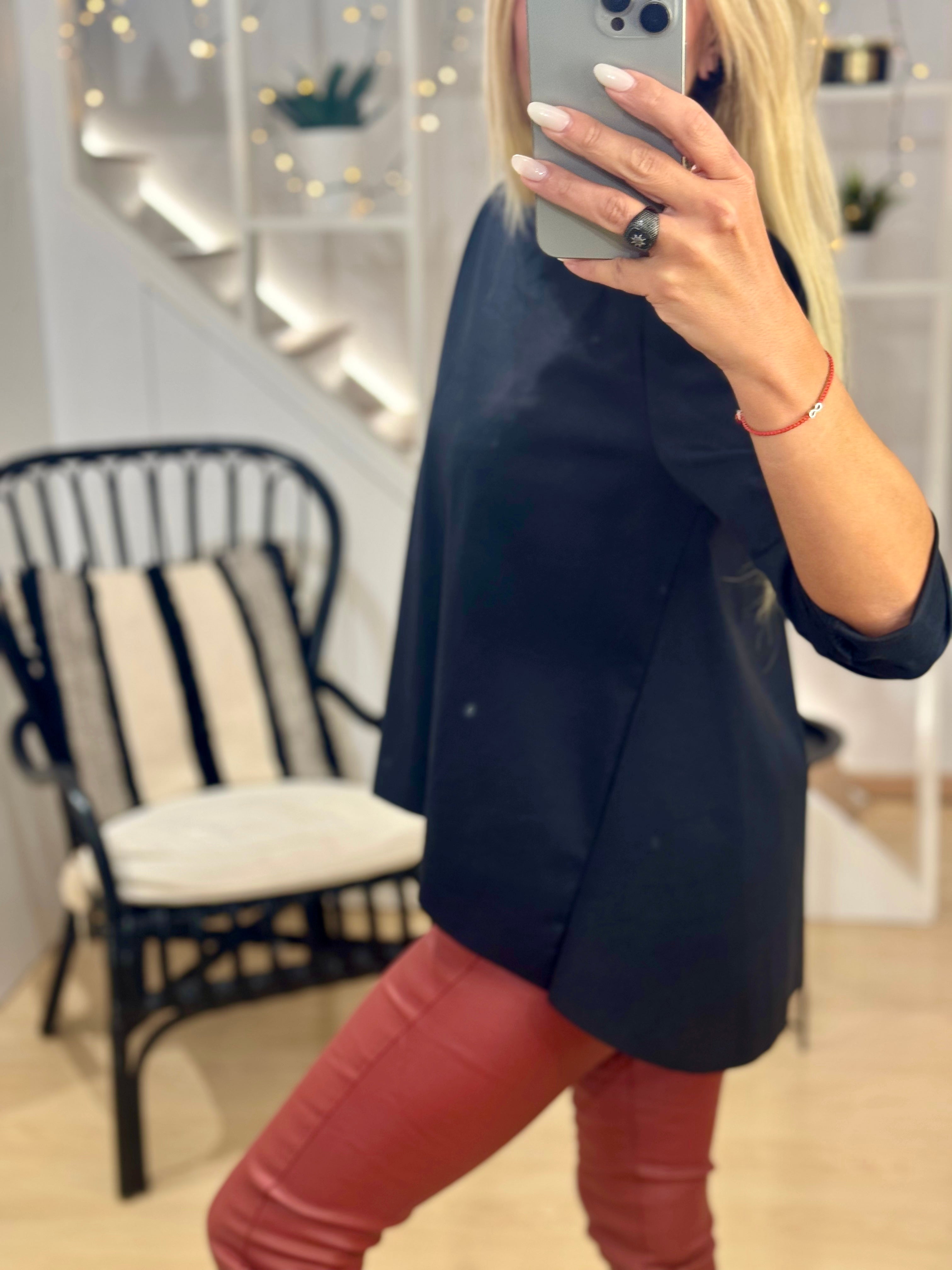 Ασύμμετρη Άνετη μπλούζα