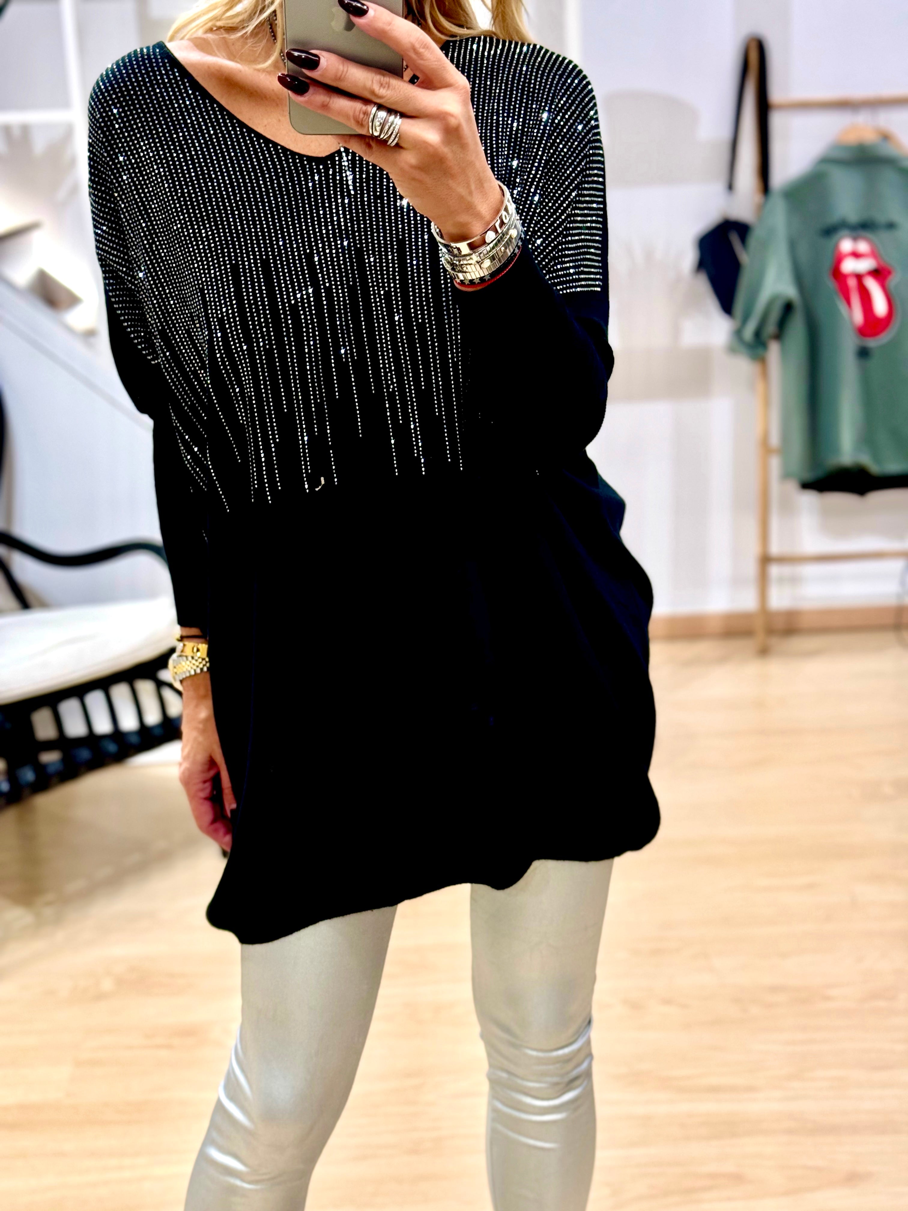 άνετη φαρδιά μπλούζα