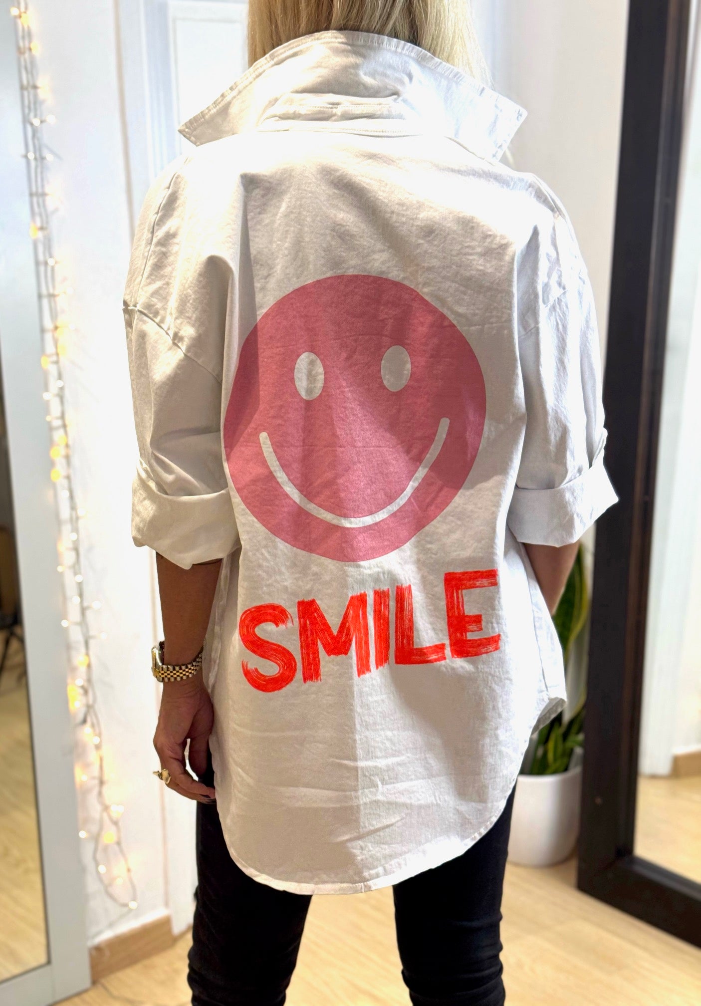 Μπουφάν με Logo Smile