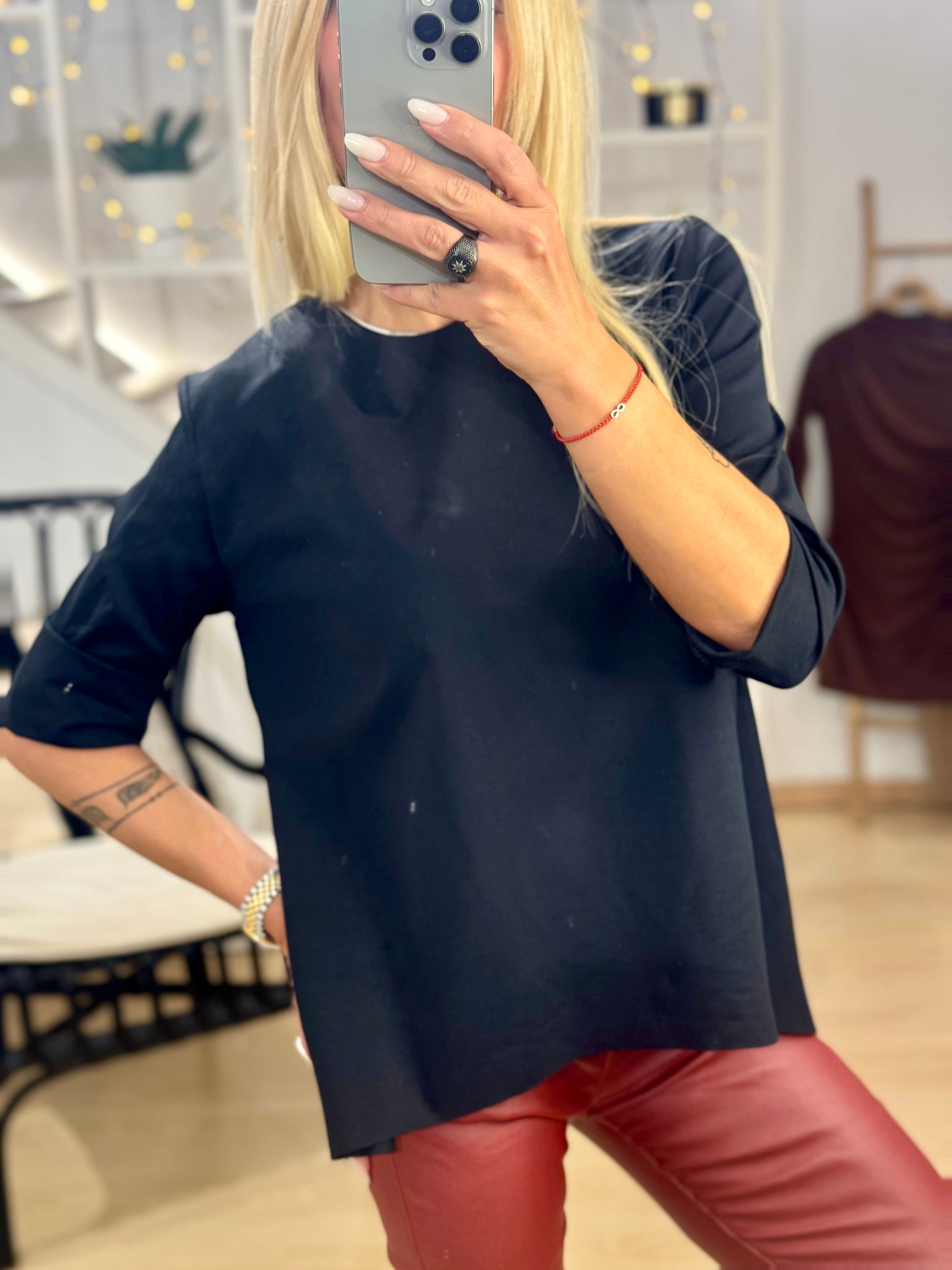 Ασύμμετρη Άνετη μπλούζα