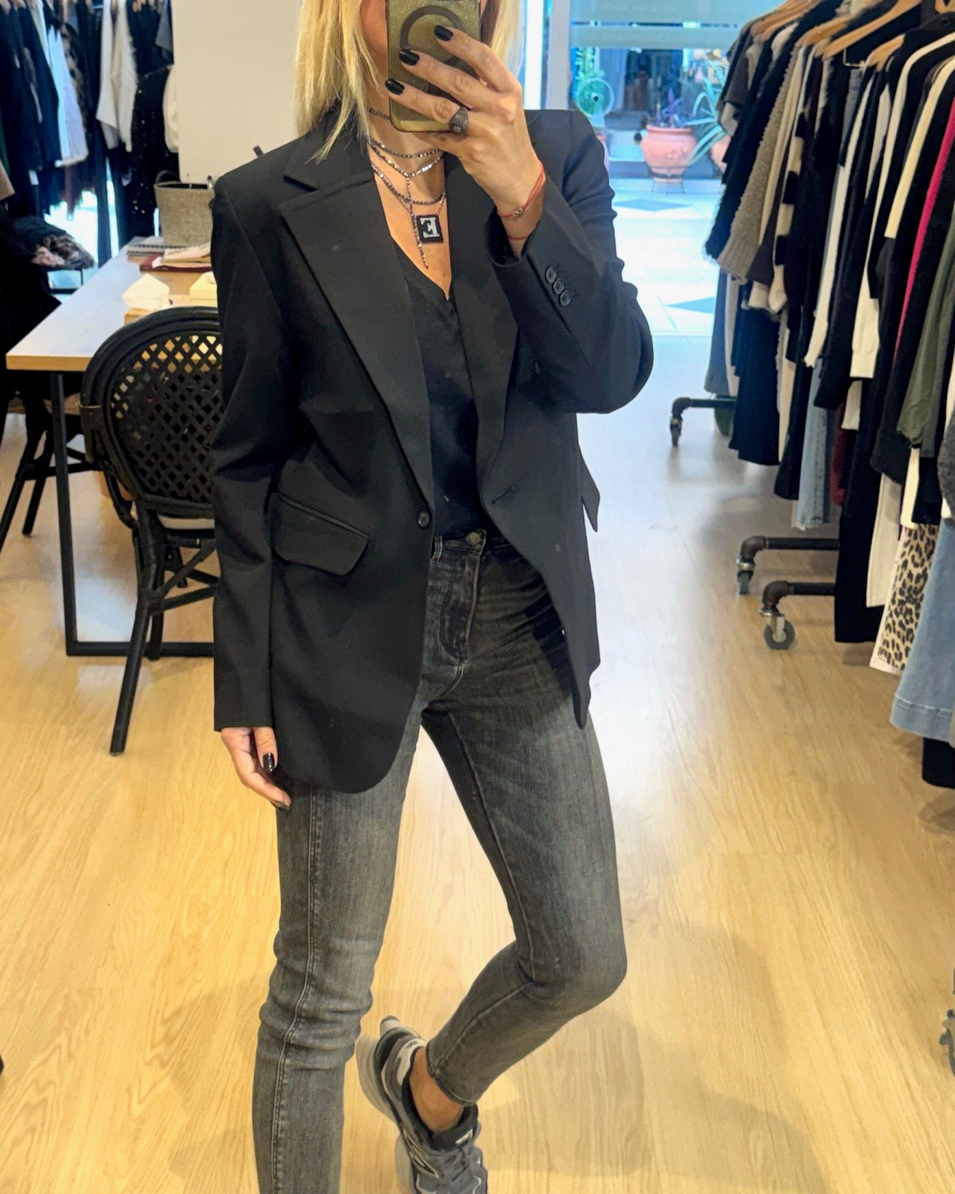 Long Blazer Basic Blazer