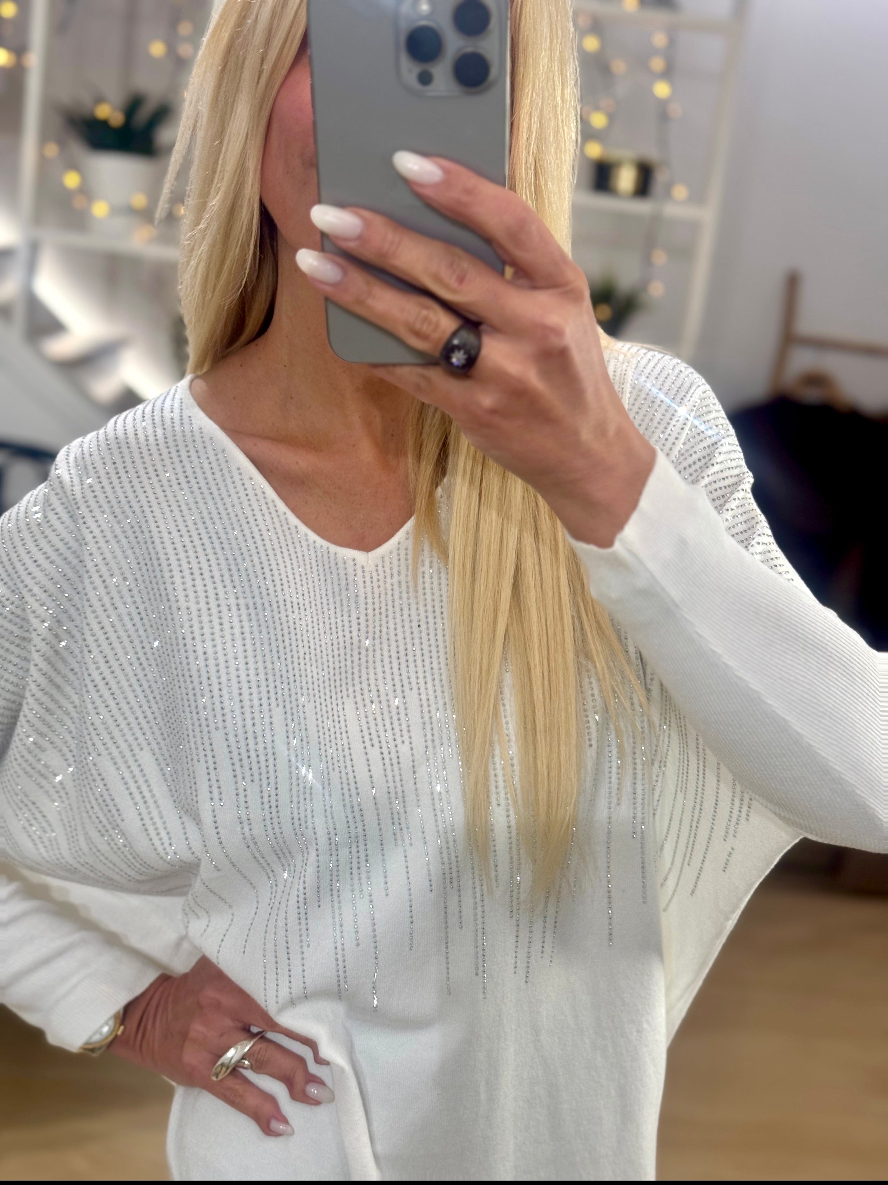 άνετη φαρδιά μπλούζα