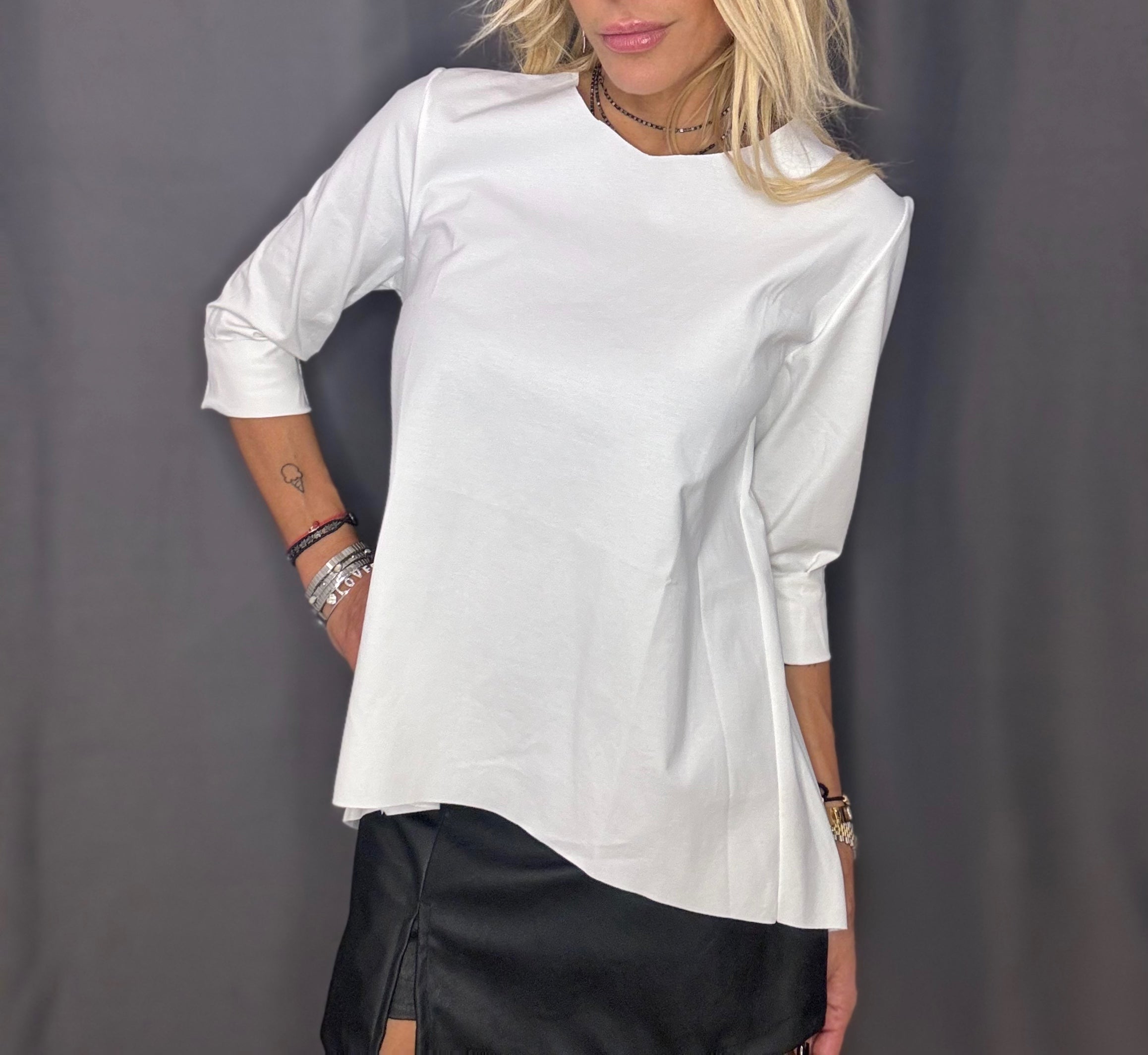 Ασύμμετρη Άνετη μπλούζα