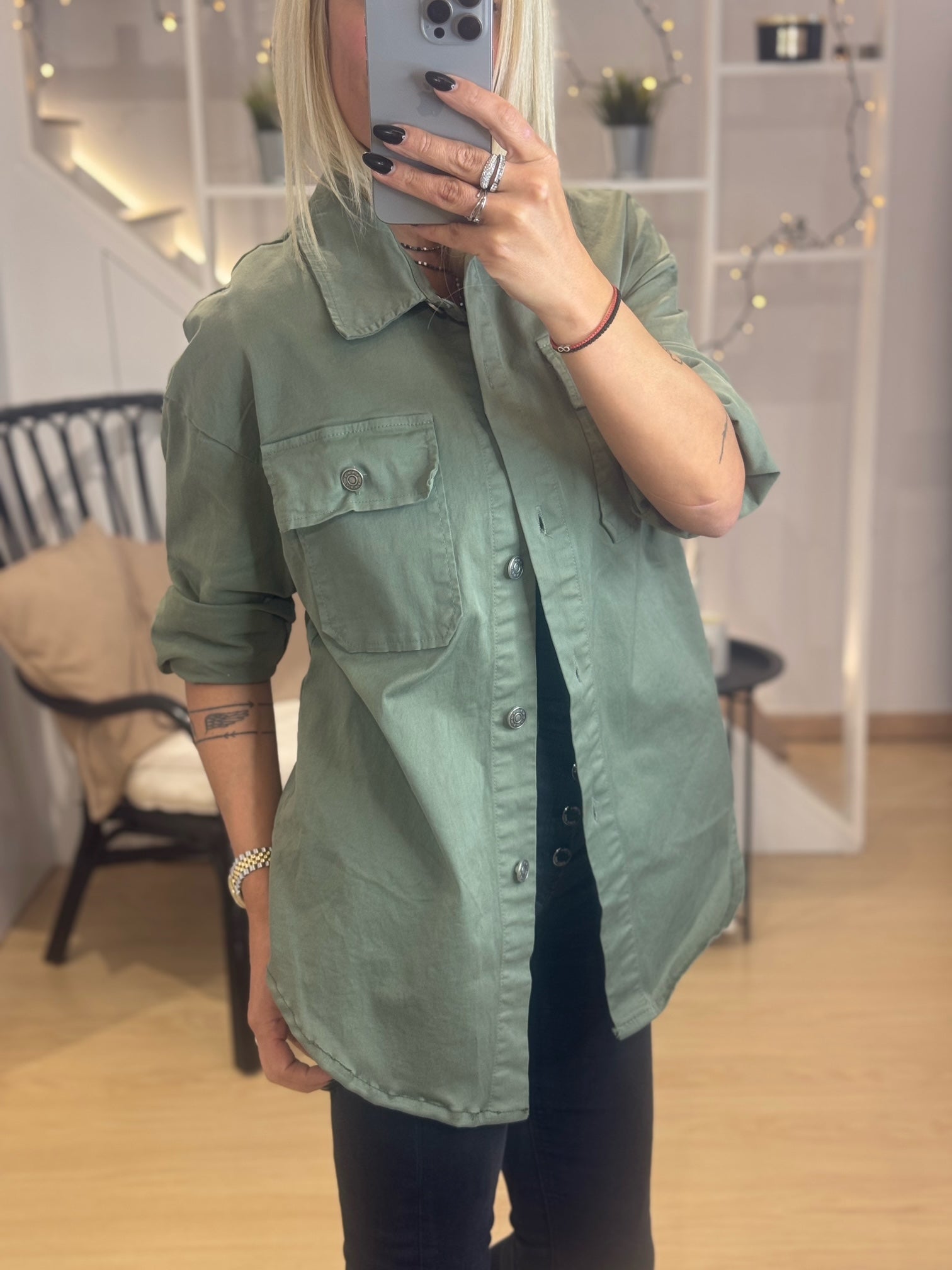 Μπουφάν με Logo Smile