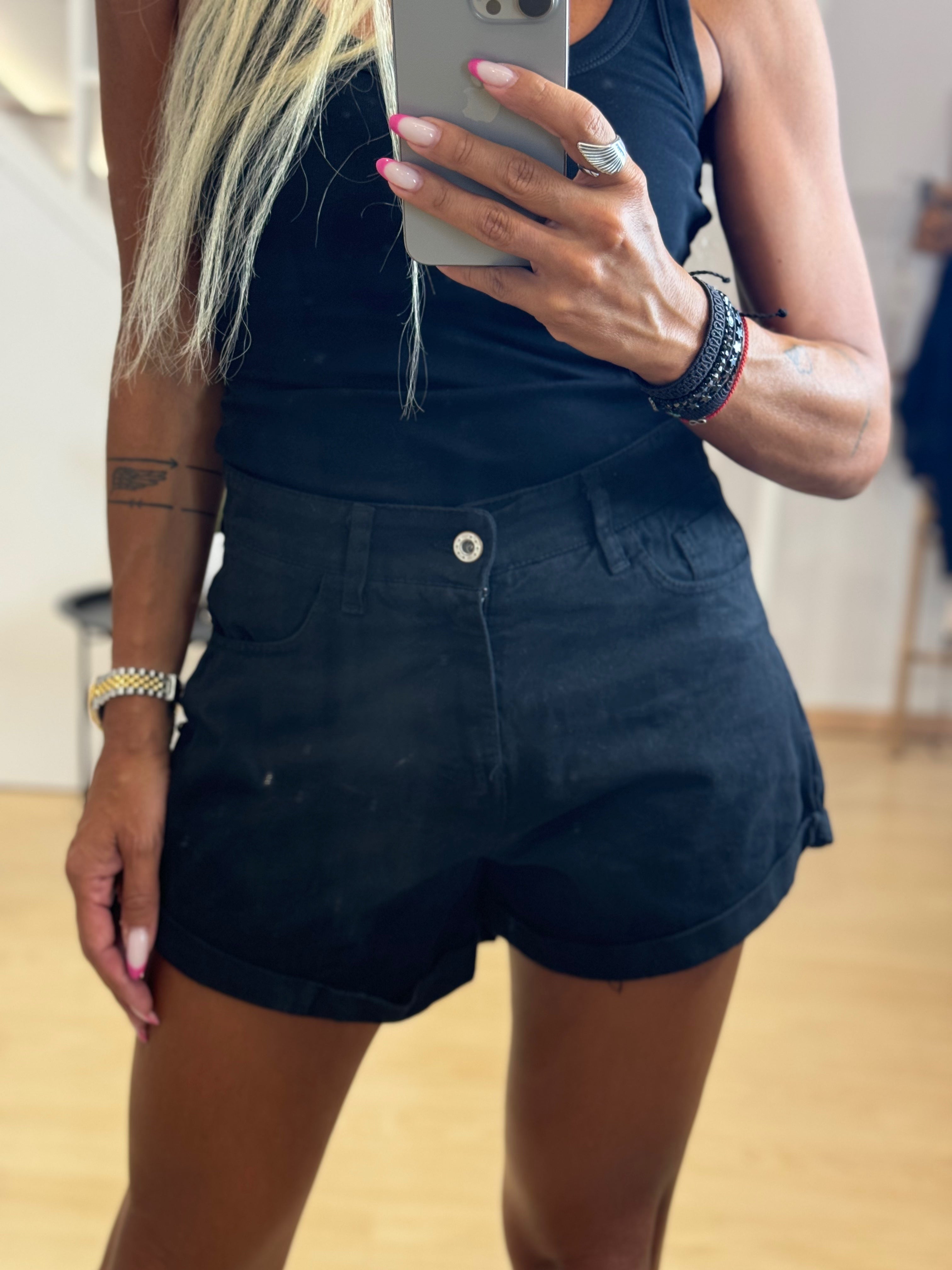 Jeans Shorts With Τruks