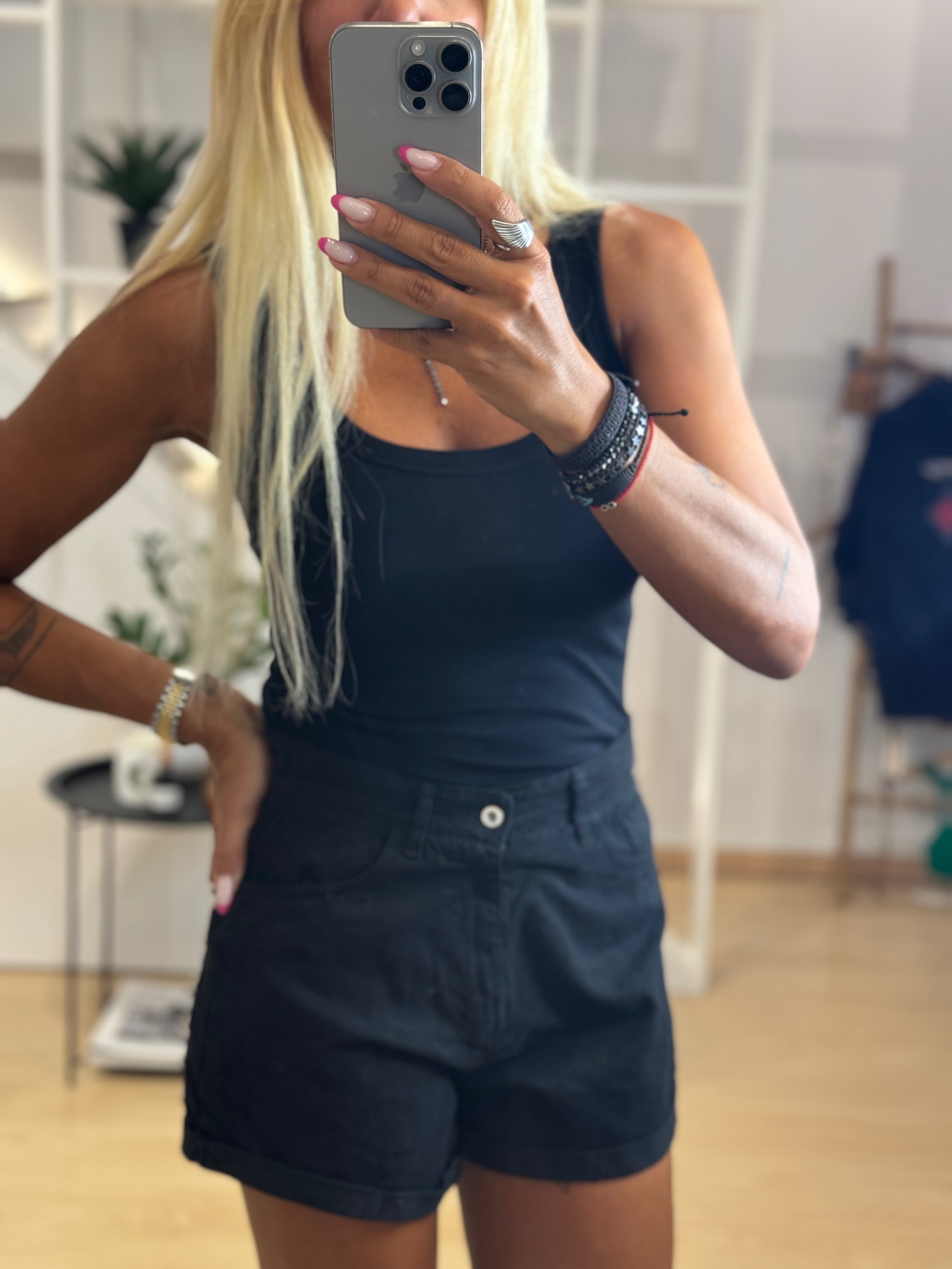 Jeans Shorts With Τruks