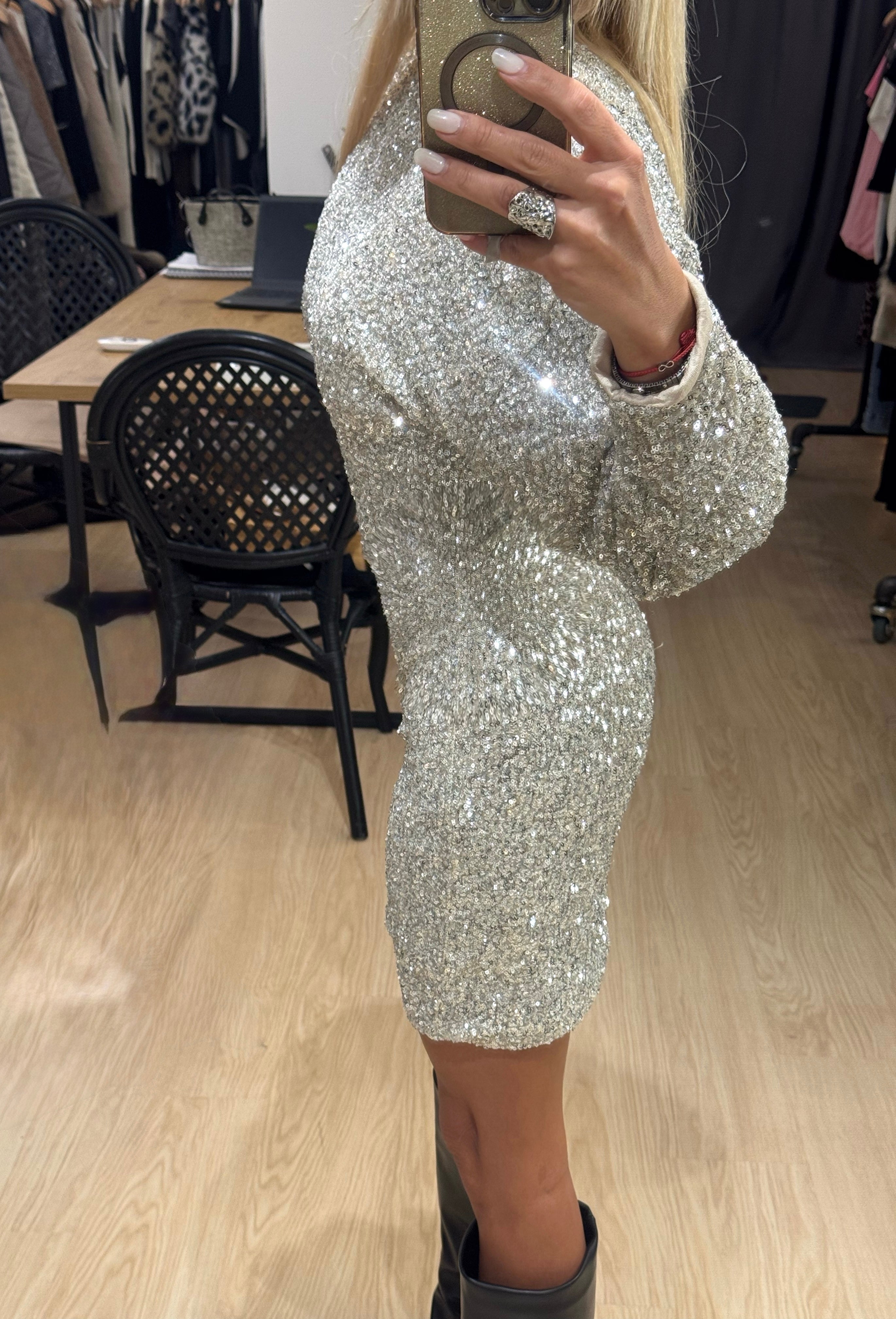 Dress With Sequins