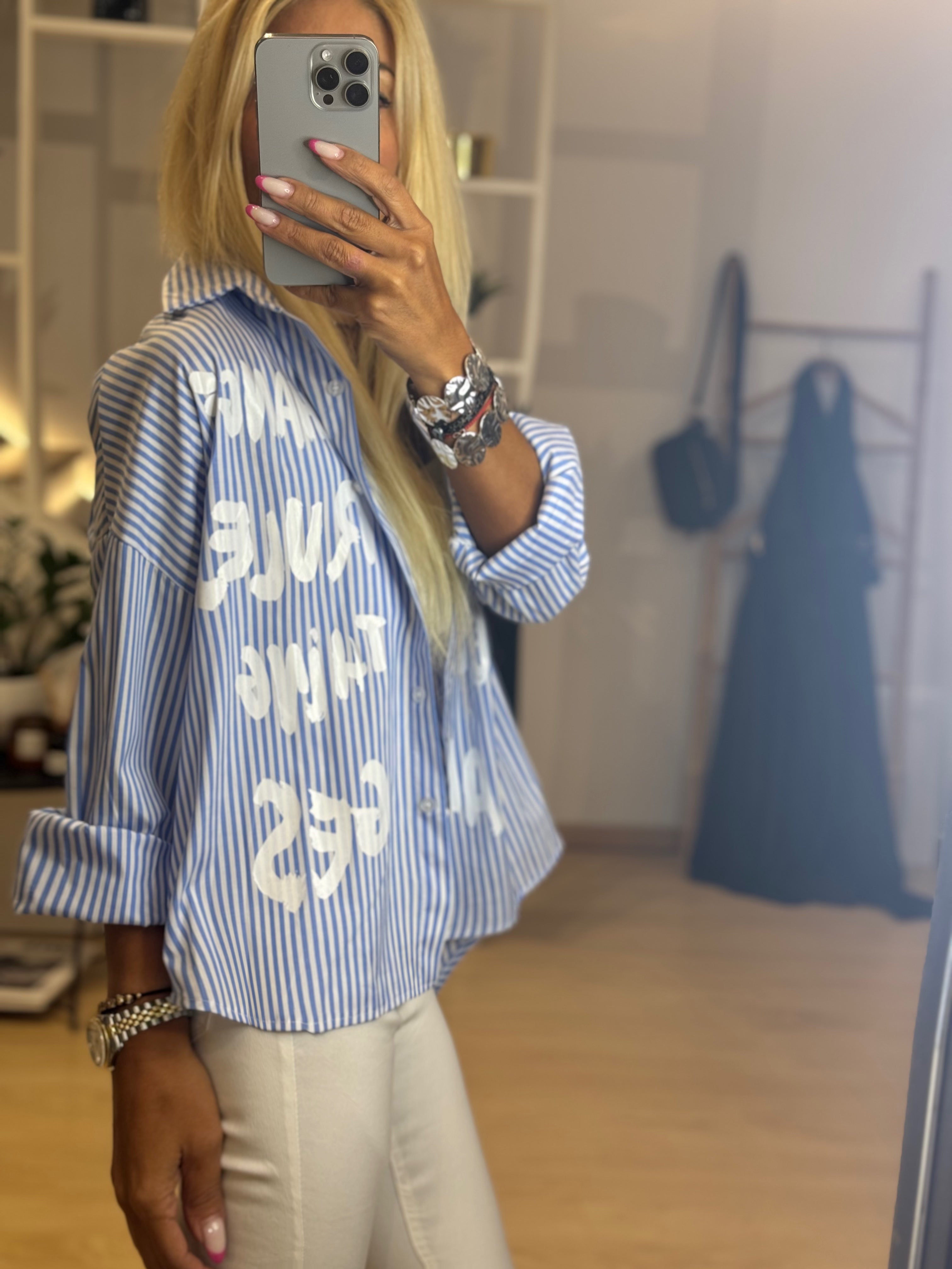 Oversized τυπωμένο μπλουζάκι