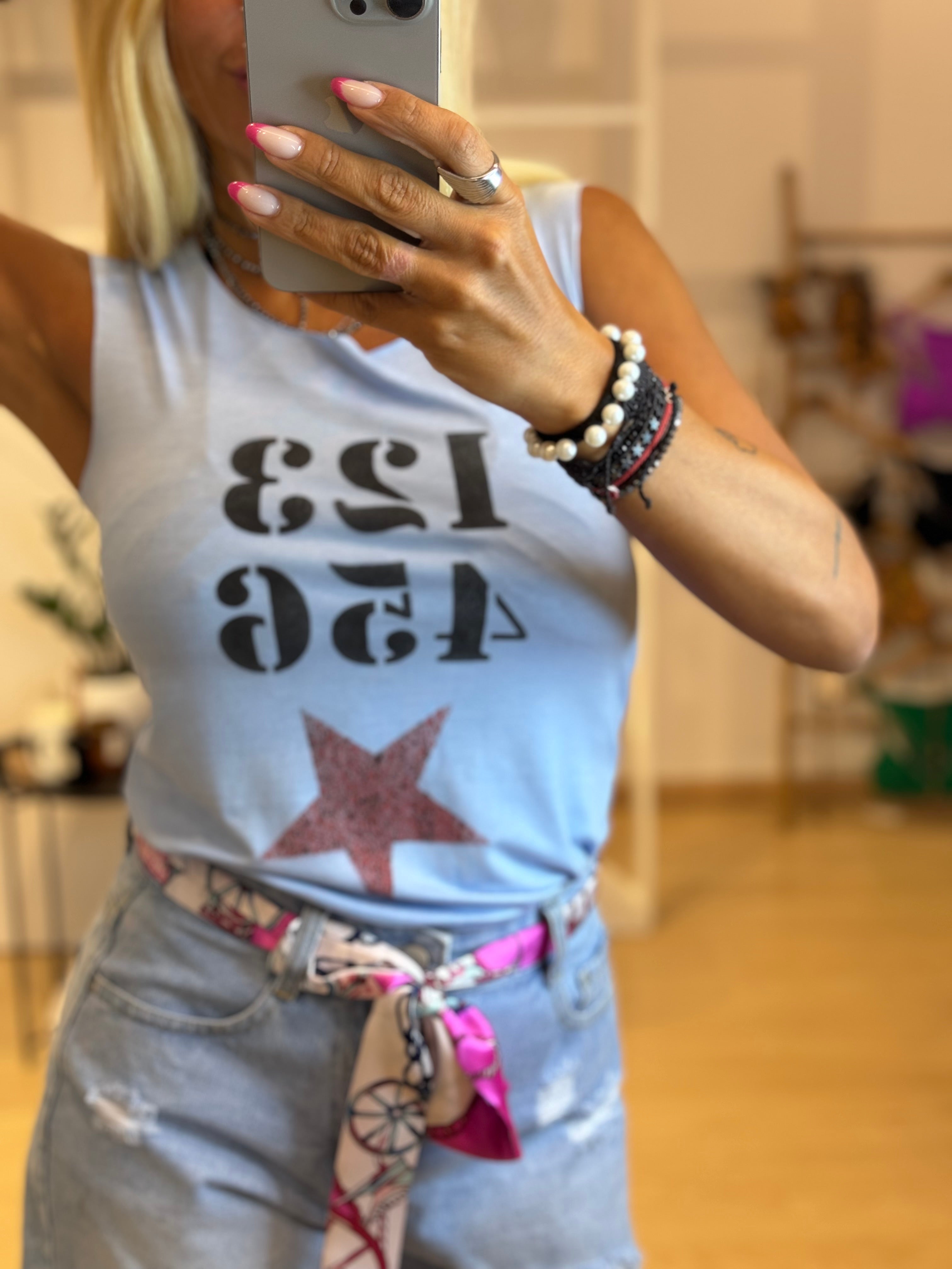 Laser cut t-shirt με αριθμούς