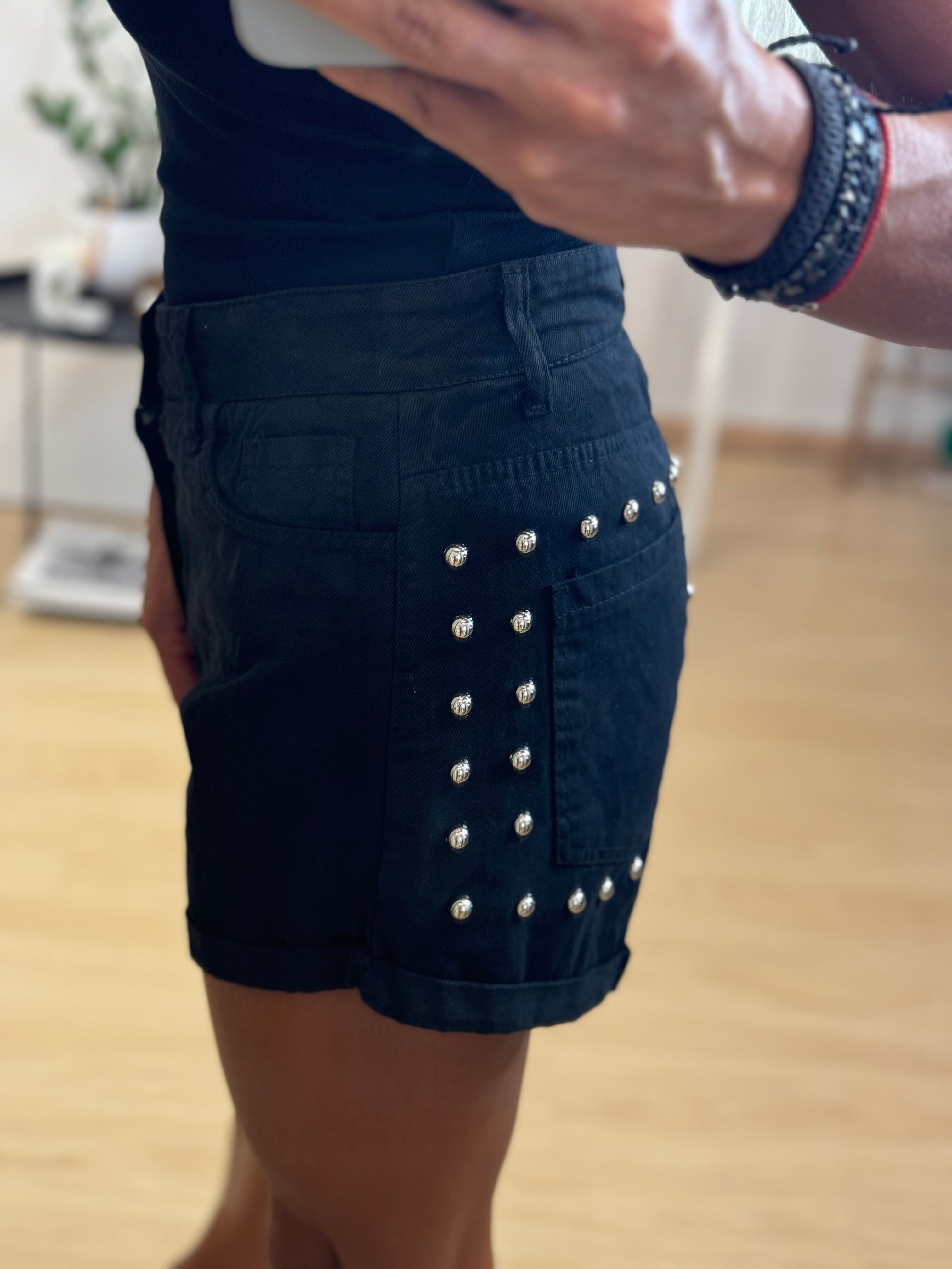 Jeans Shorts With Τruks