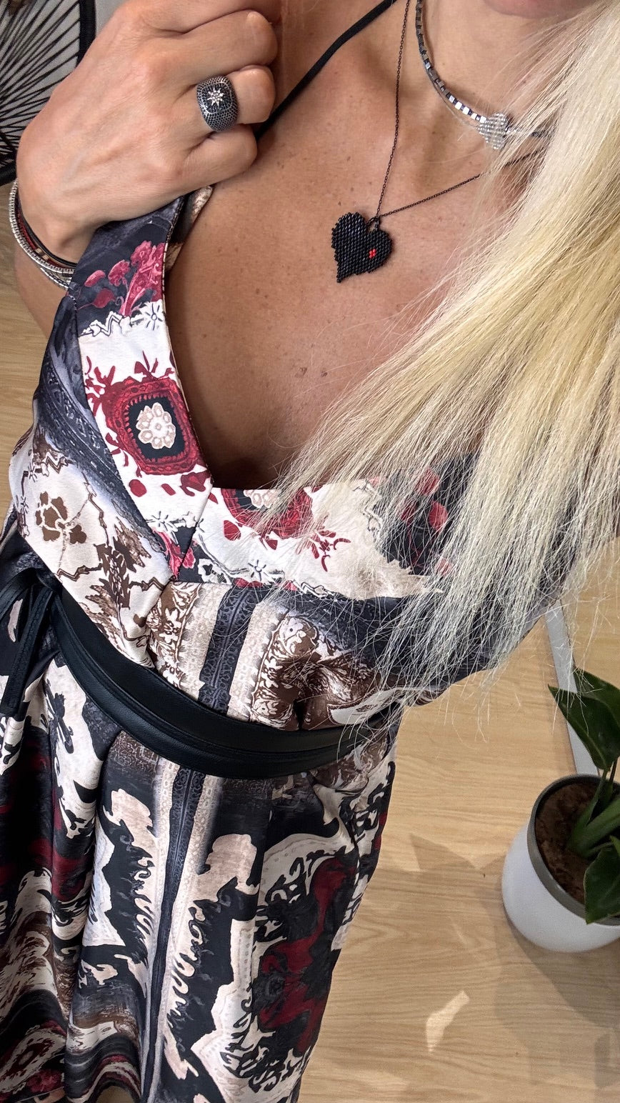long silk jumpsuit