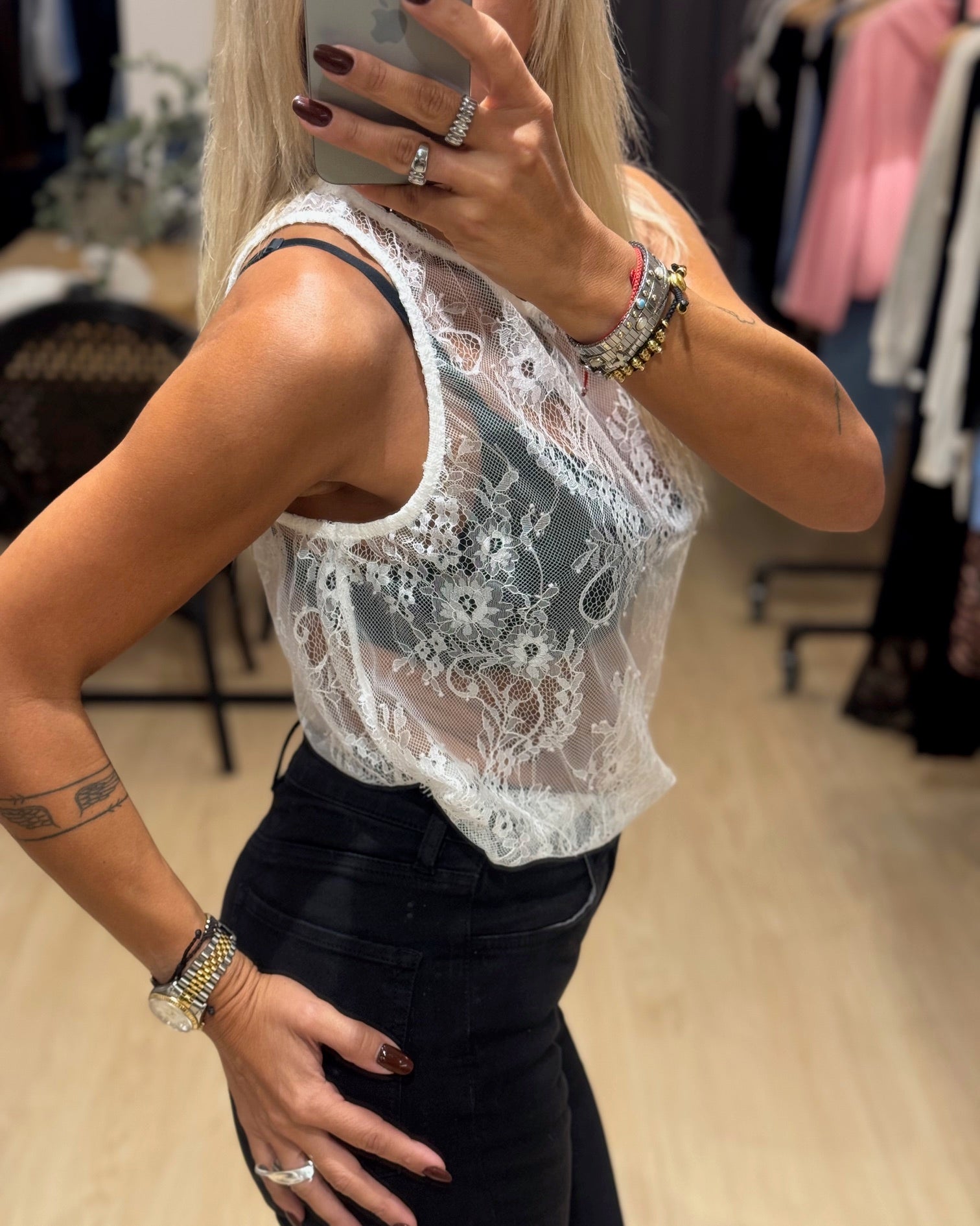 LACE BLOUSE