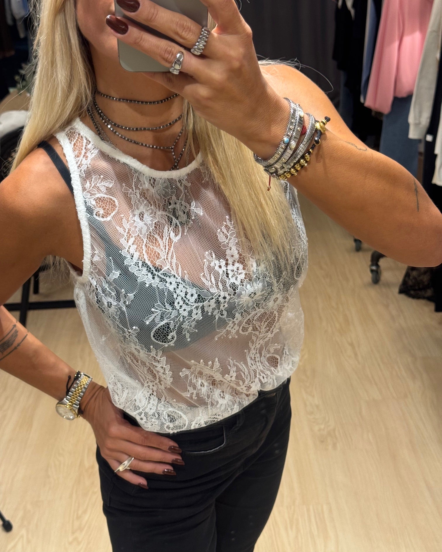 LACE BLOUSE