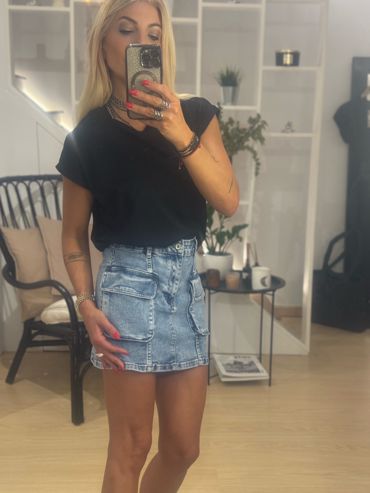 Φούστα με στρας