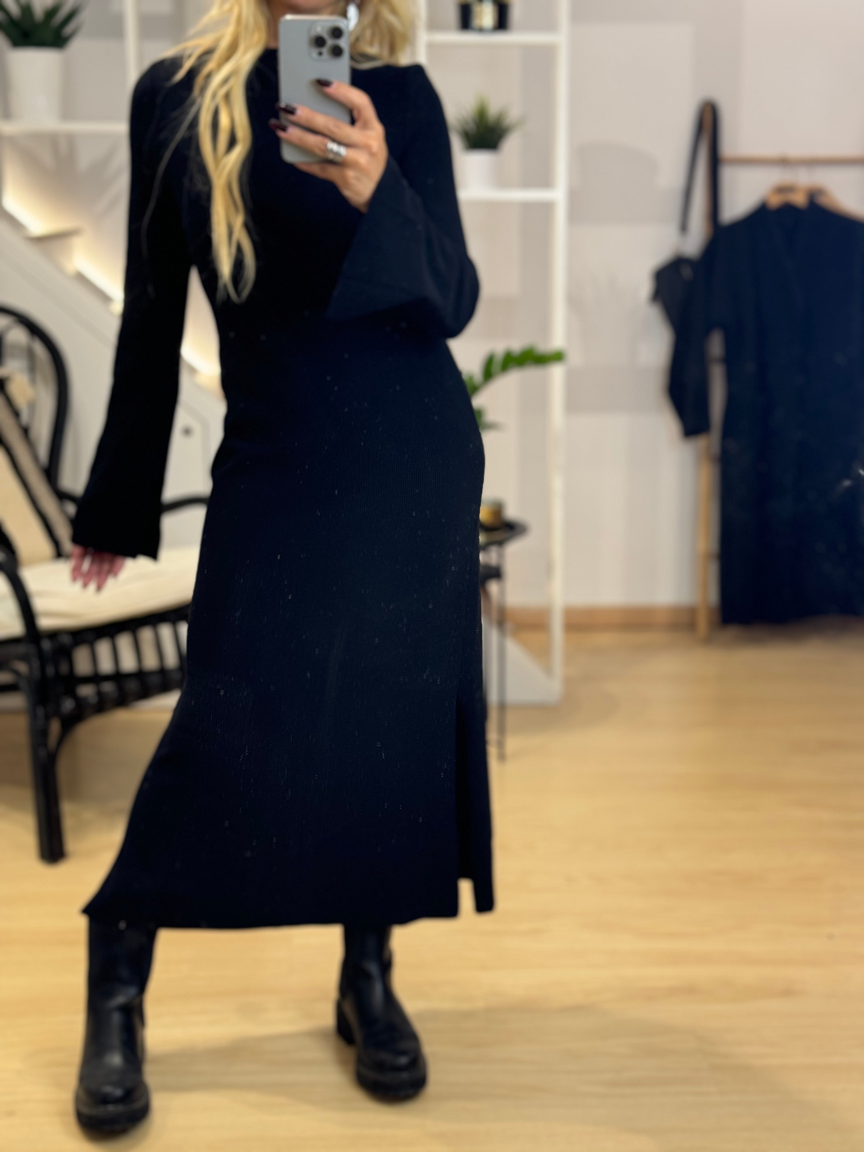 Maxi rib φόρεμα