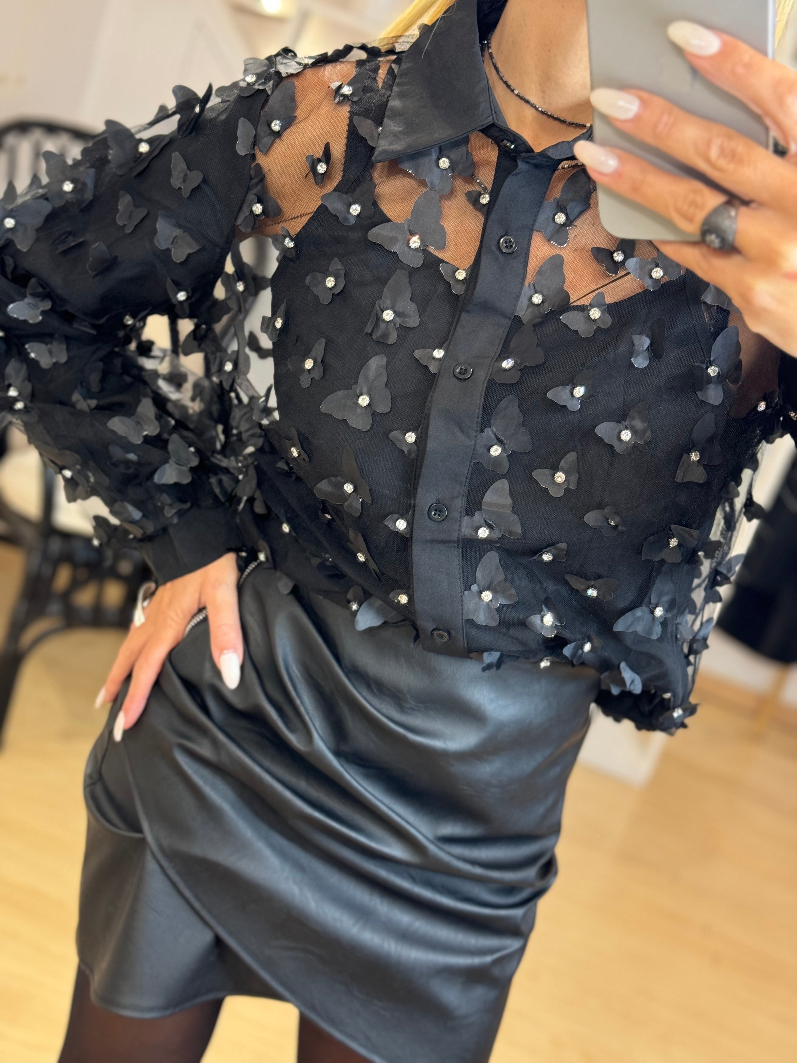 απλικέ πουκάμισο