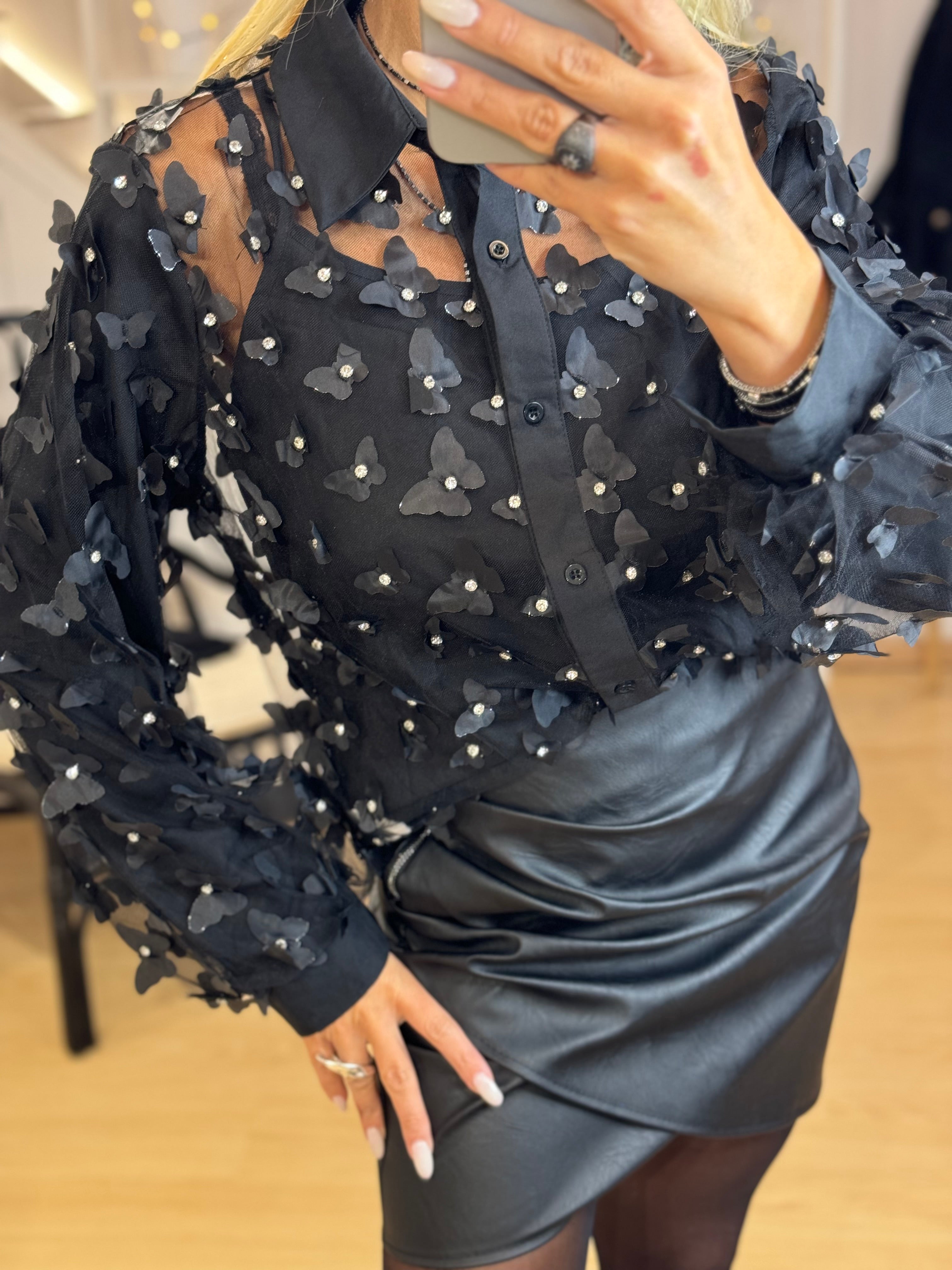 απλικέ πουκάμισο