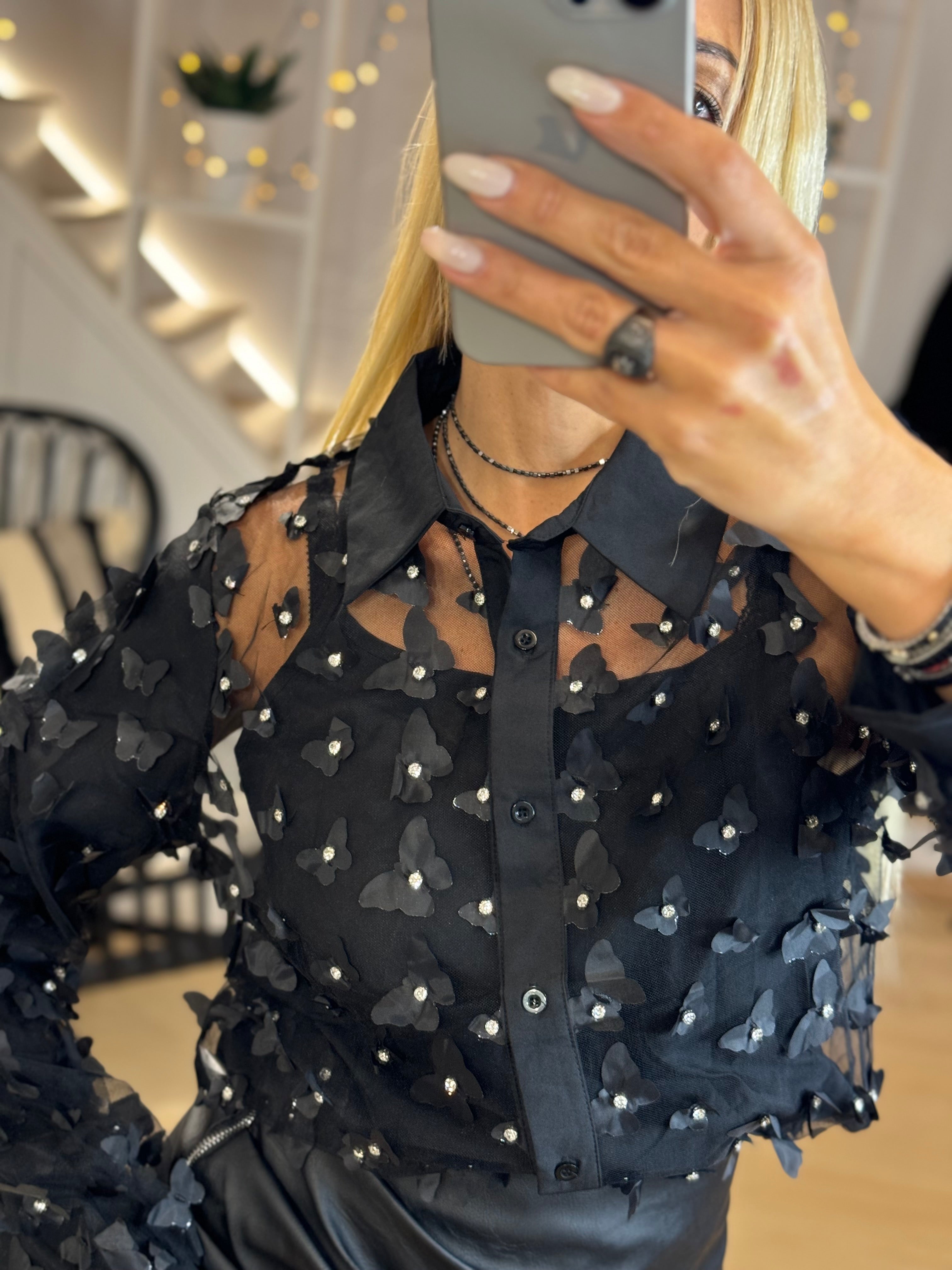 απλικέ πουκάμισο