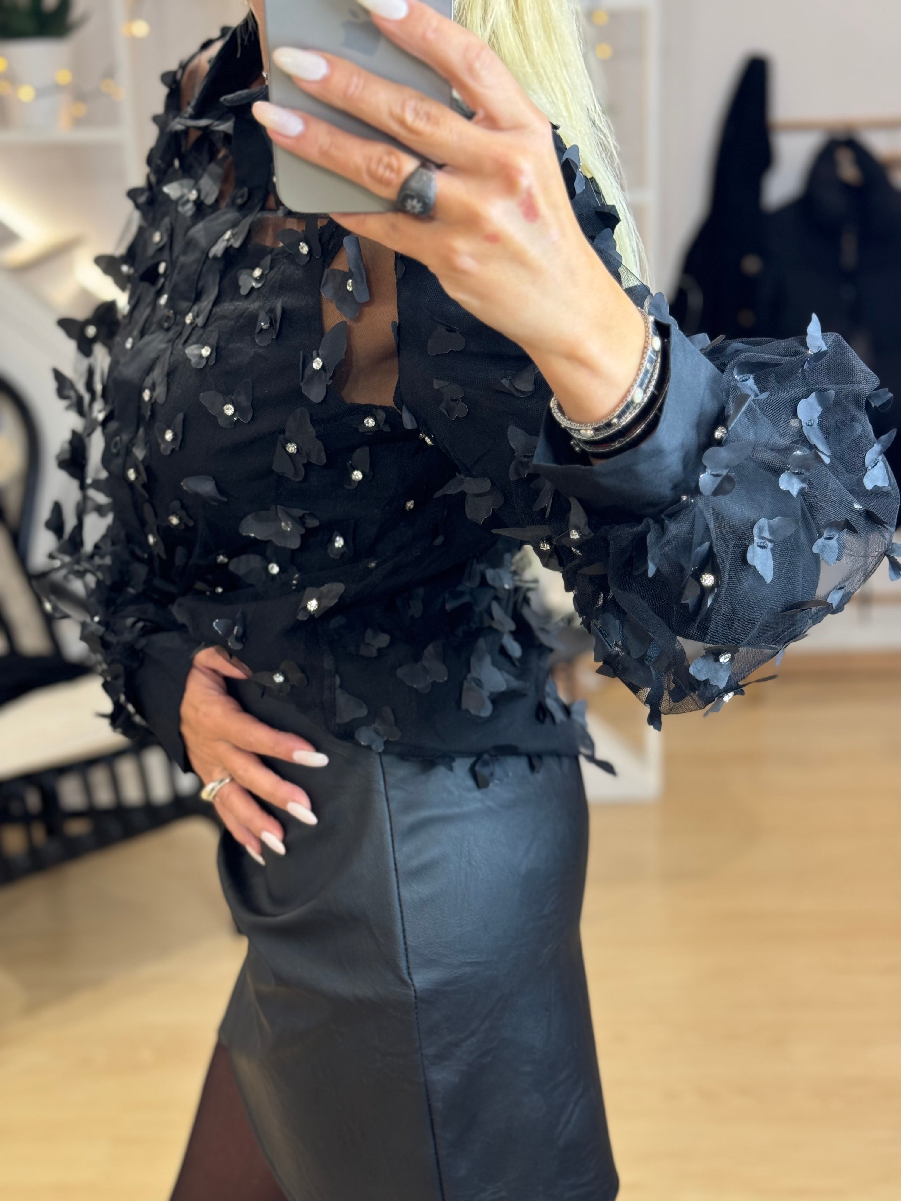 Δερμάτινη φούστα