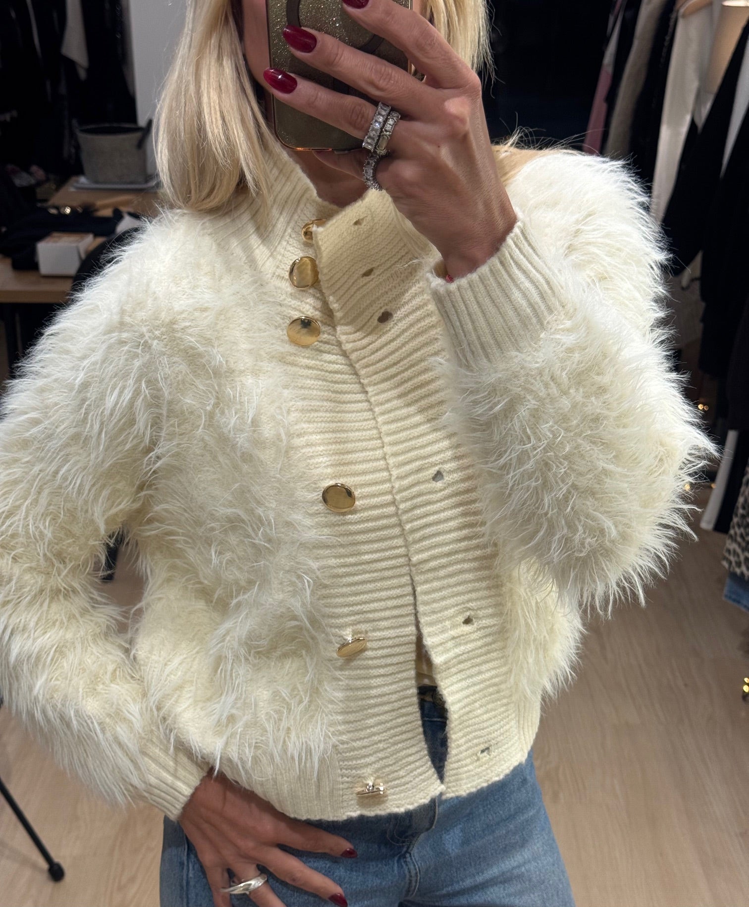 Fluffy Touch Cardigan