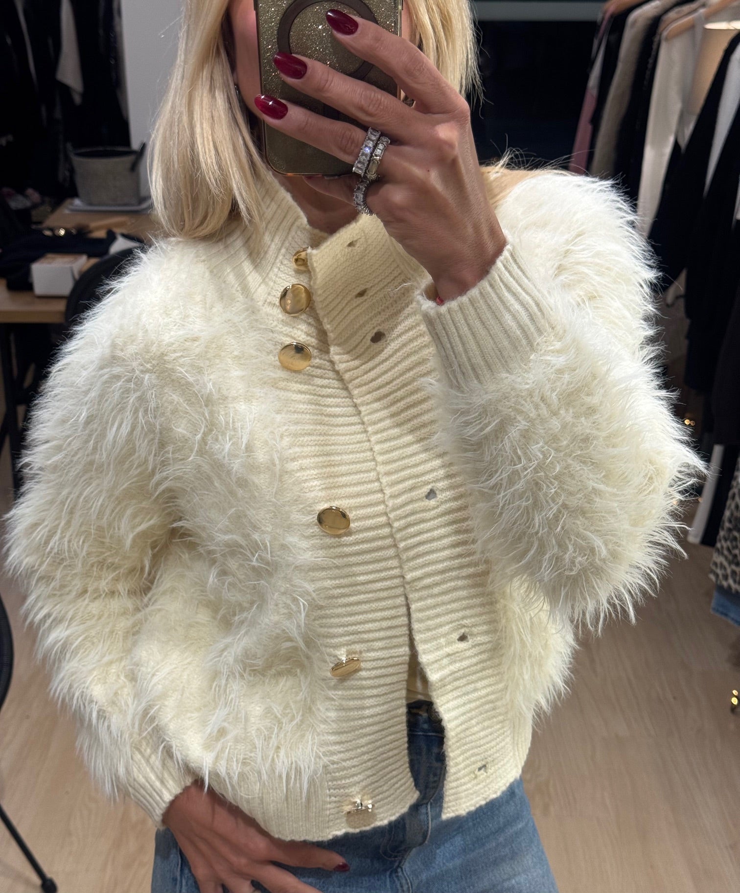 Fluffy Touch Cardigan