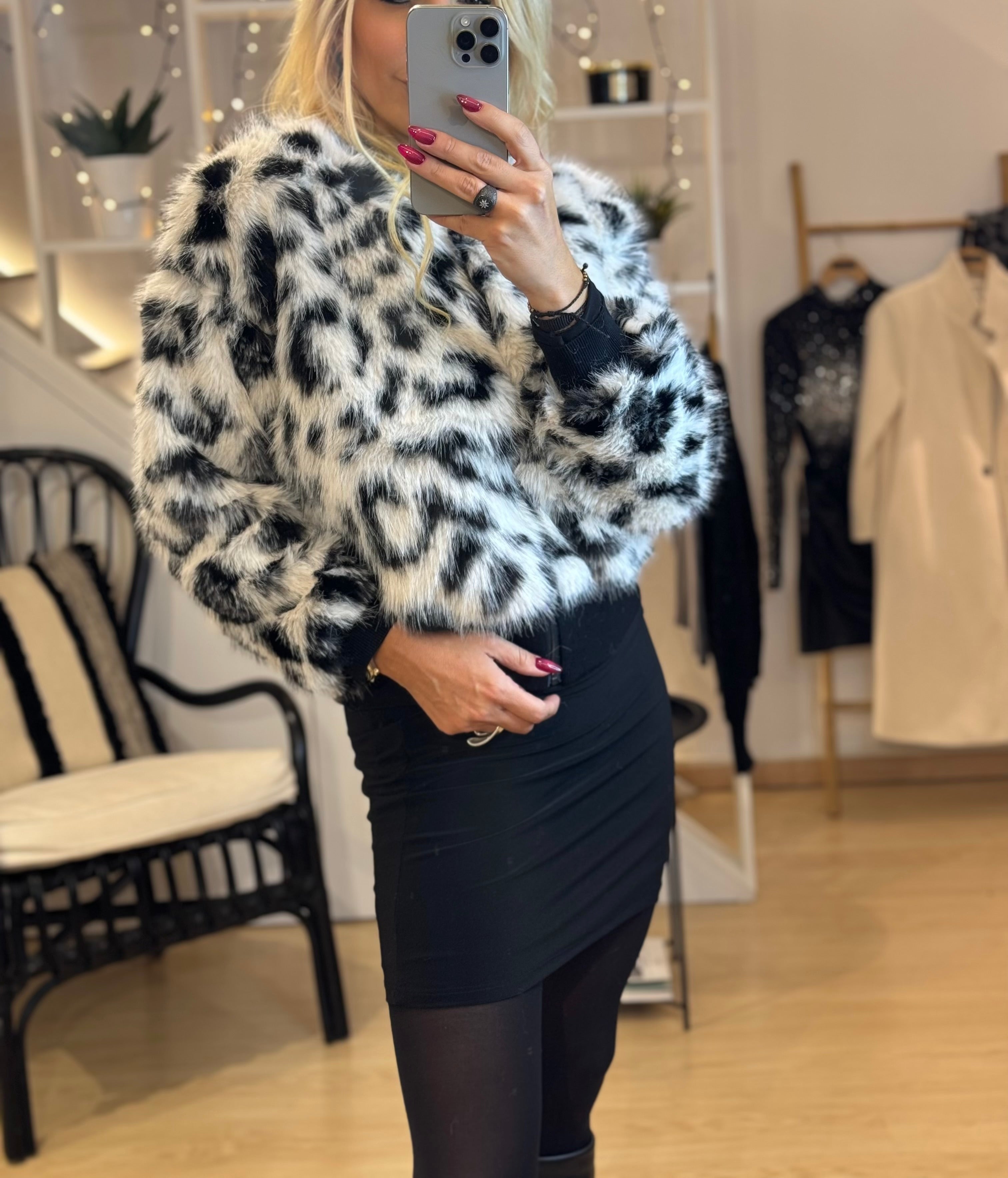 Γούνινο μπουφάν