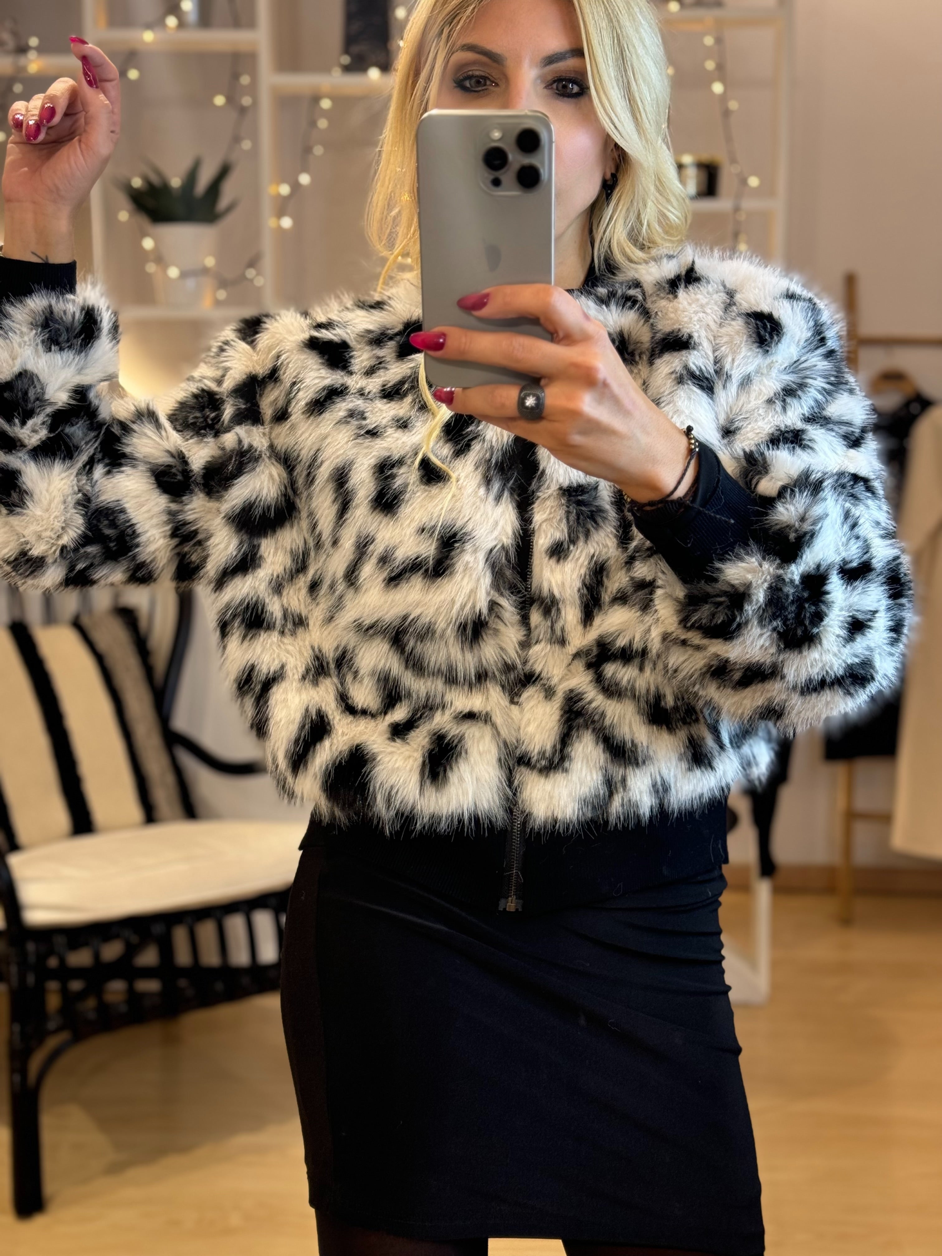 Γούνινο μπουφάν