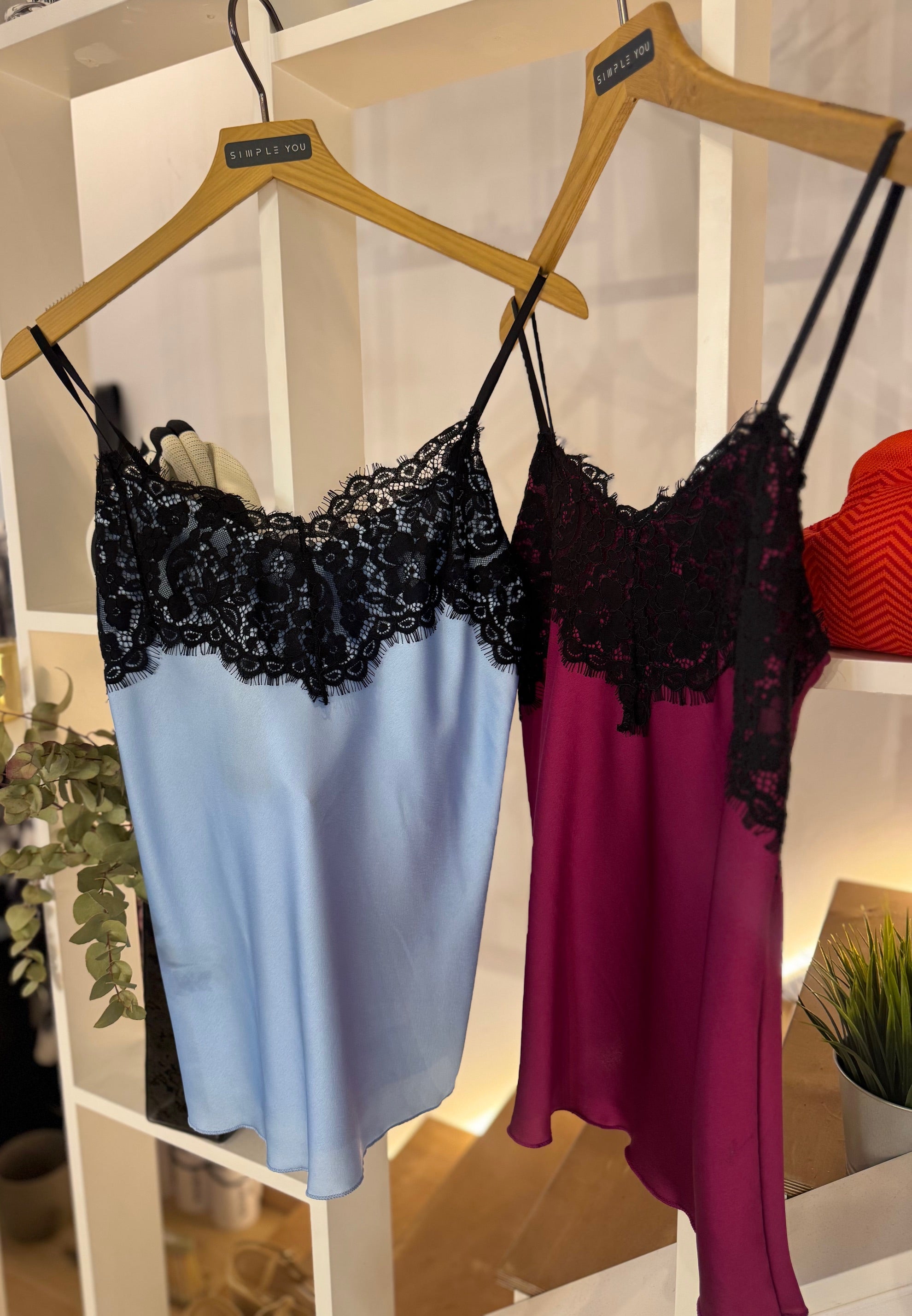 LINGERIE TOP WITH LACE