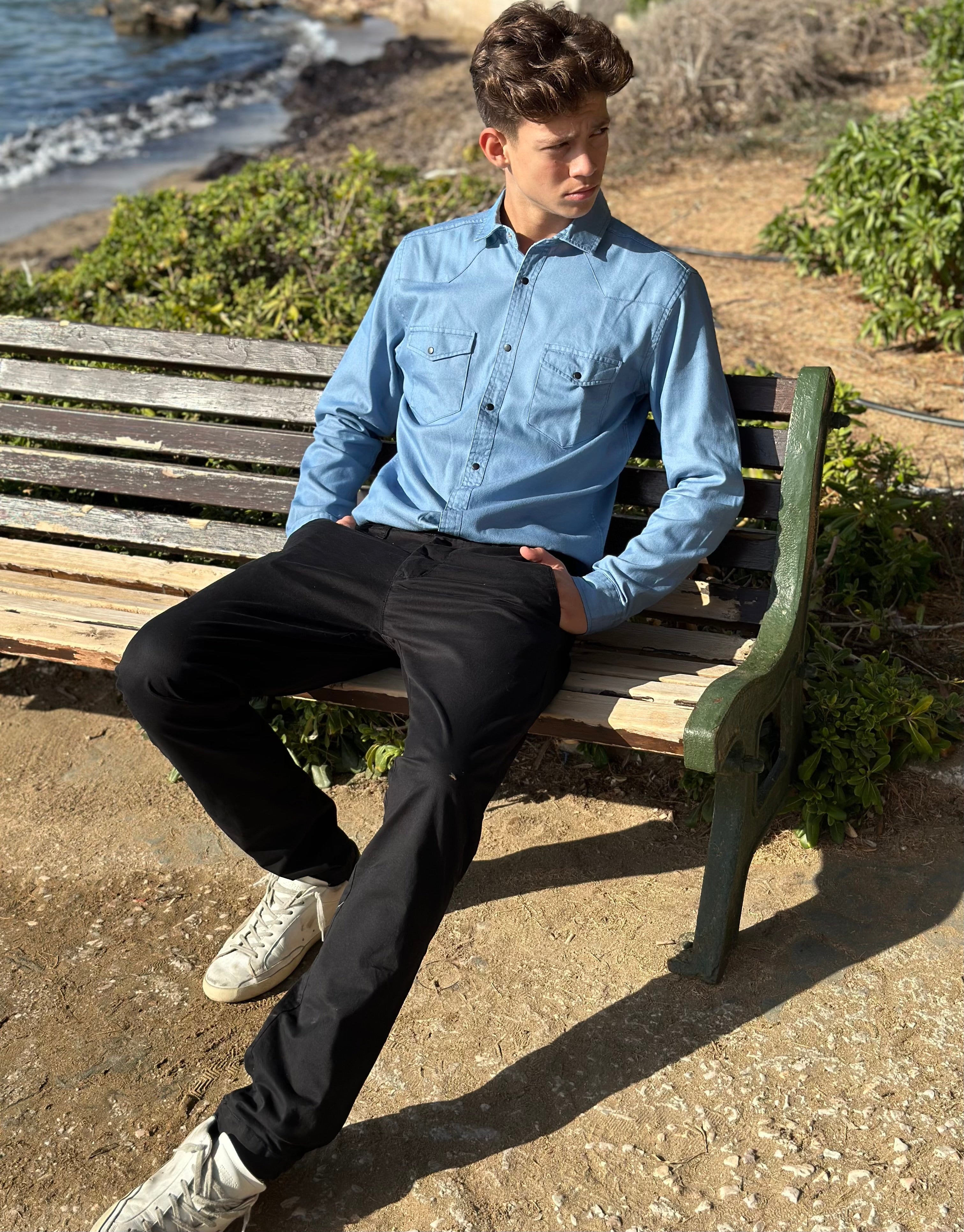 Πεντάτσεπο chinos παντελόνι