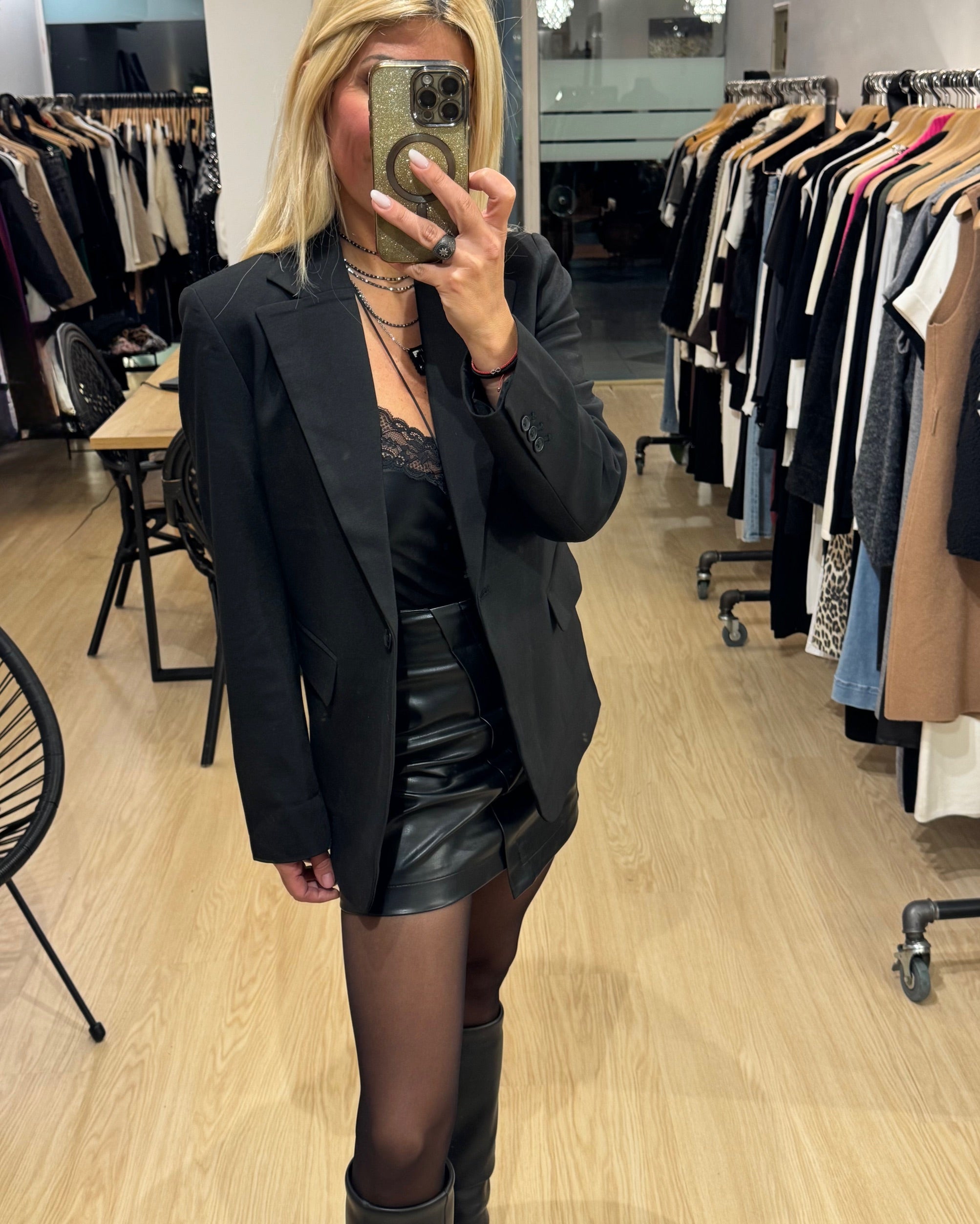 Long Blazer Basic Blazer