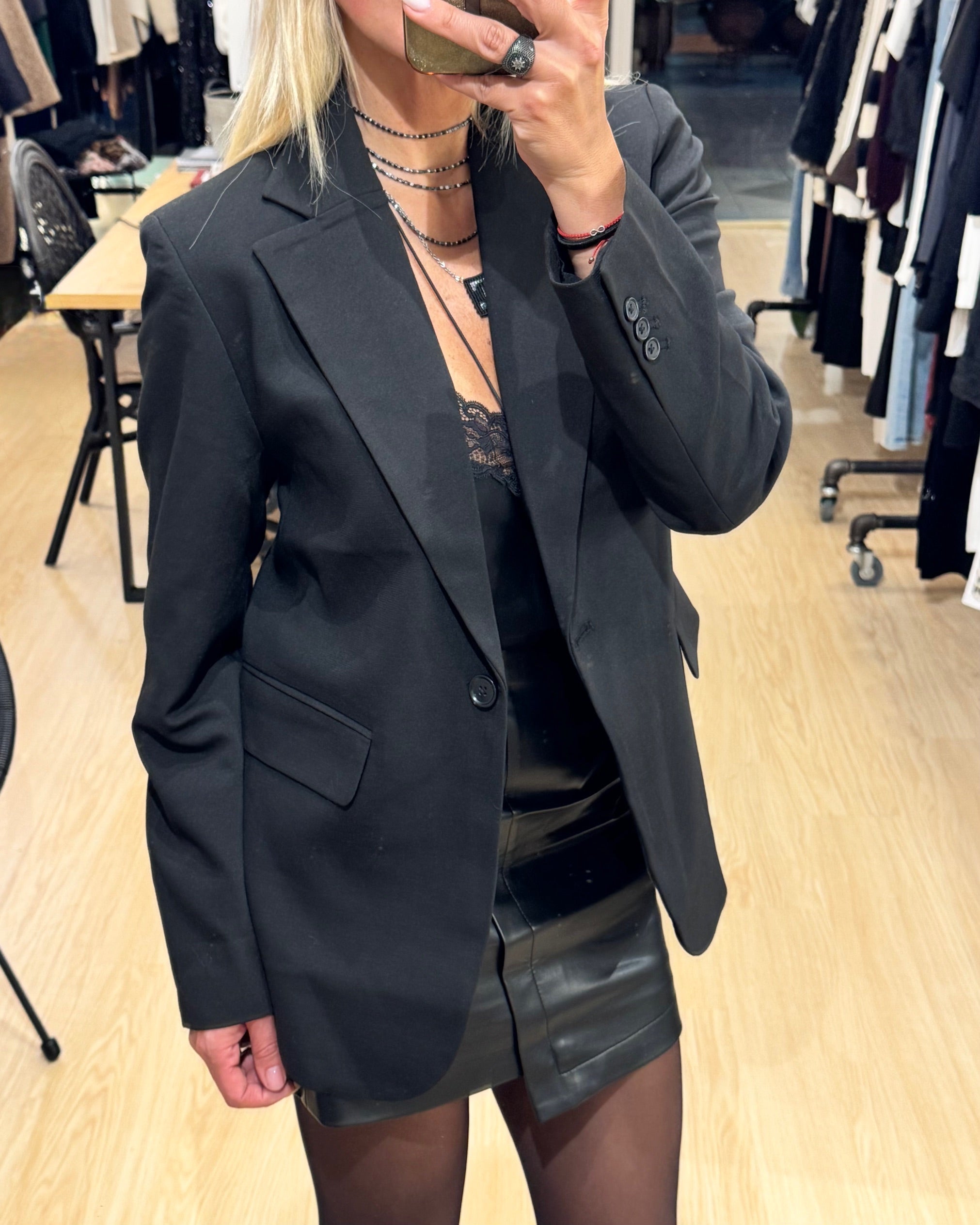 Long Blazer Basic Blazer