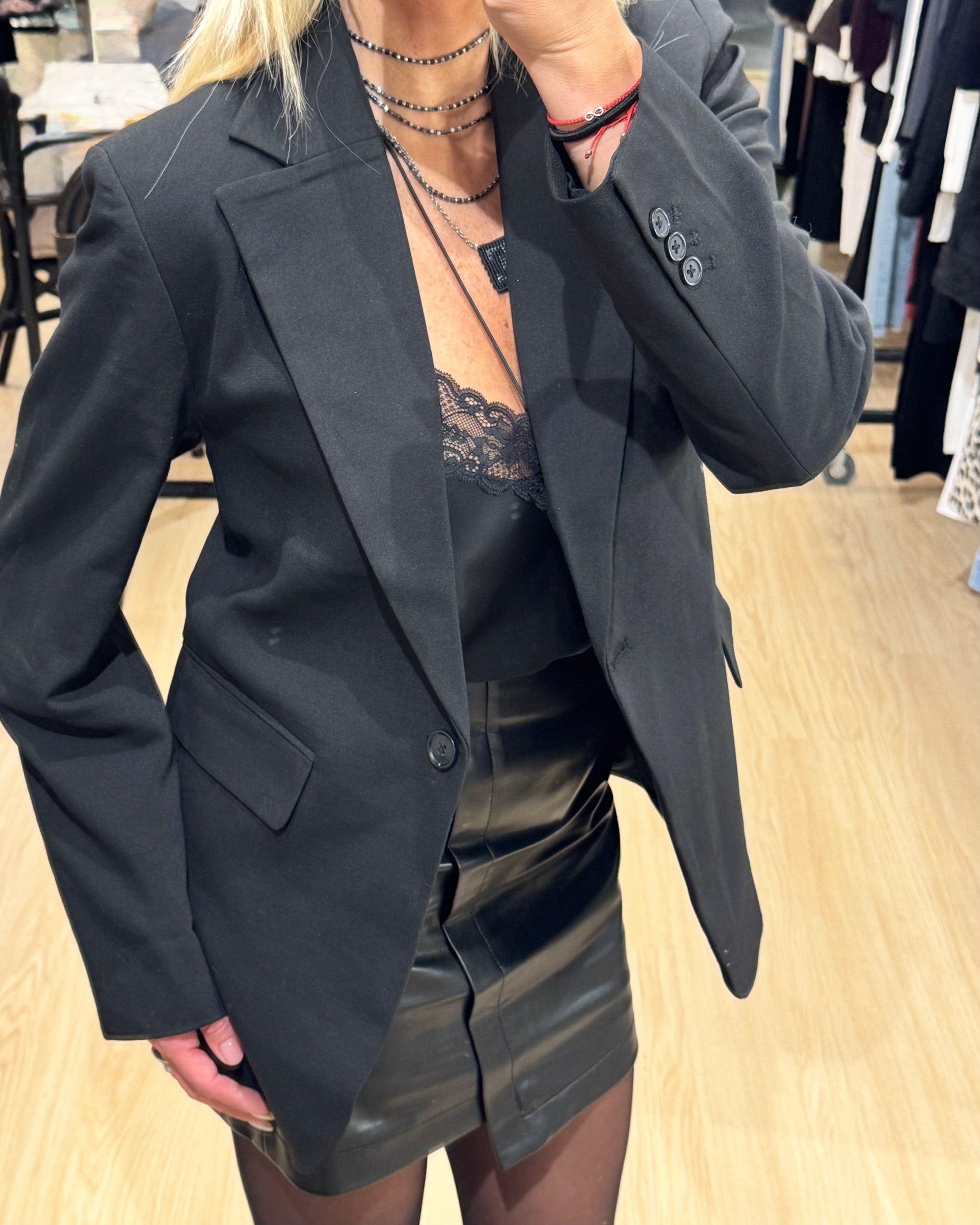 Long Blazer Basic Blazer