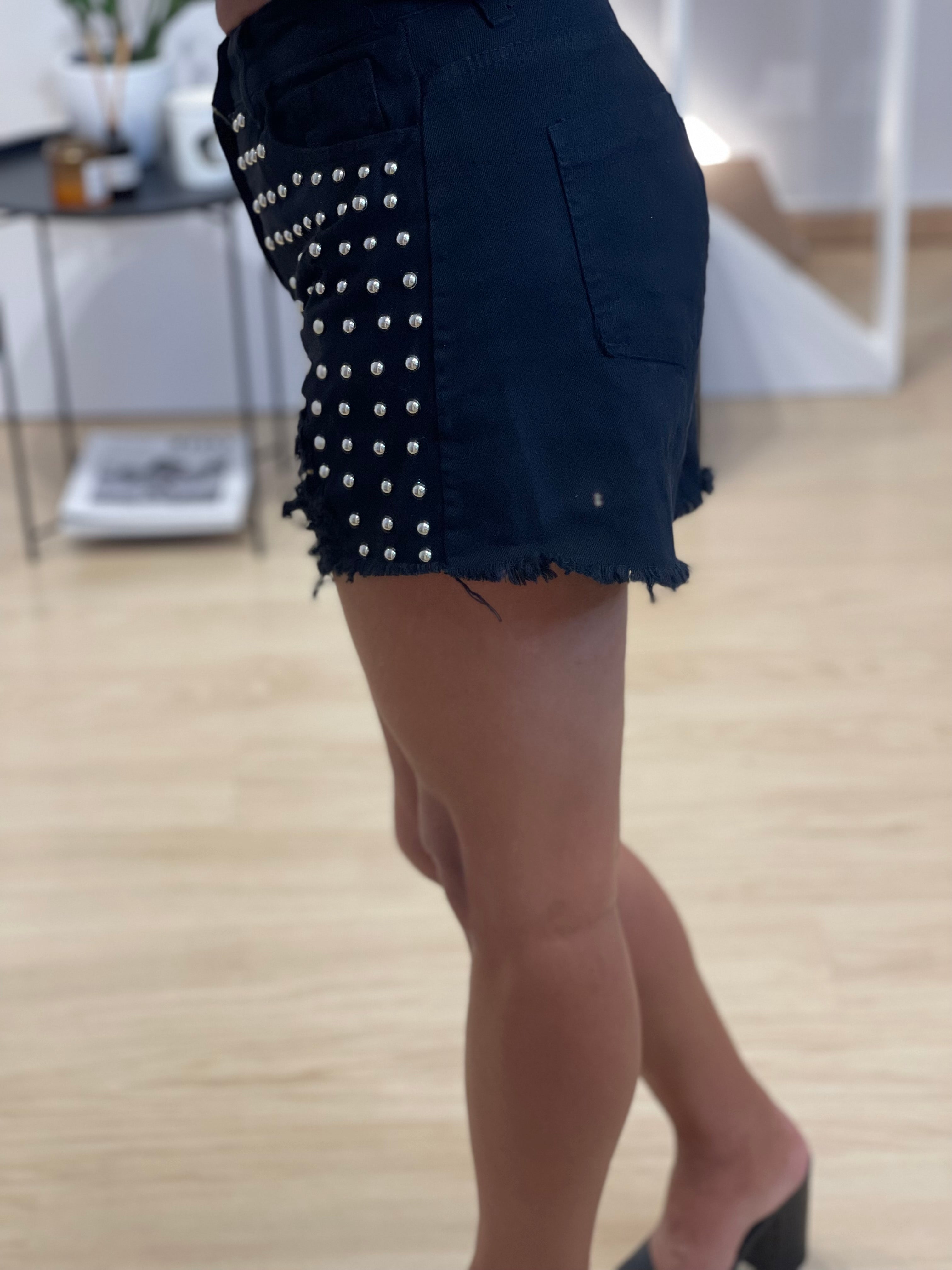 Jeans Shorts With Τruks