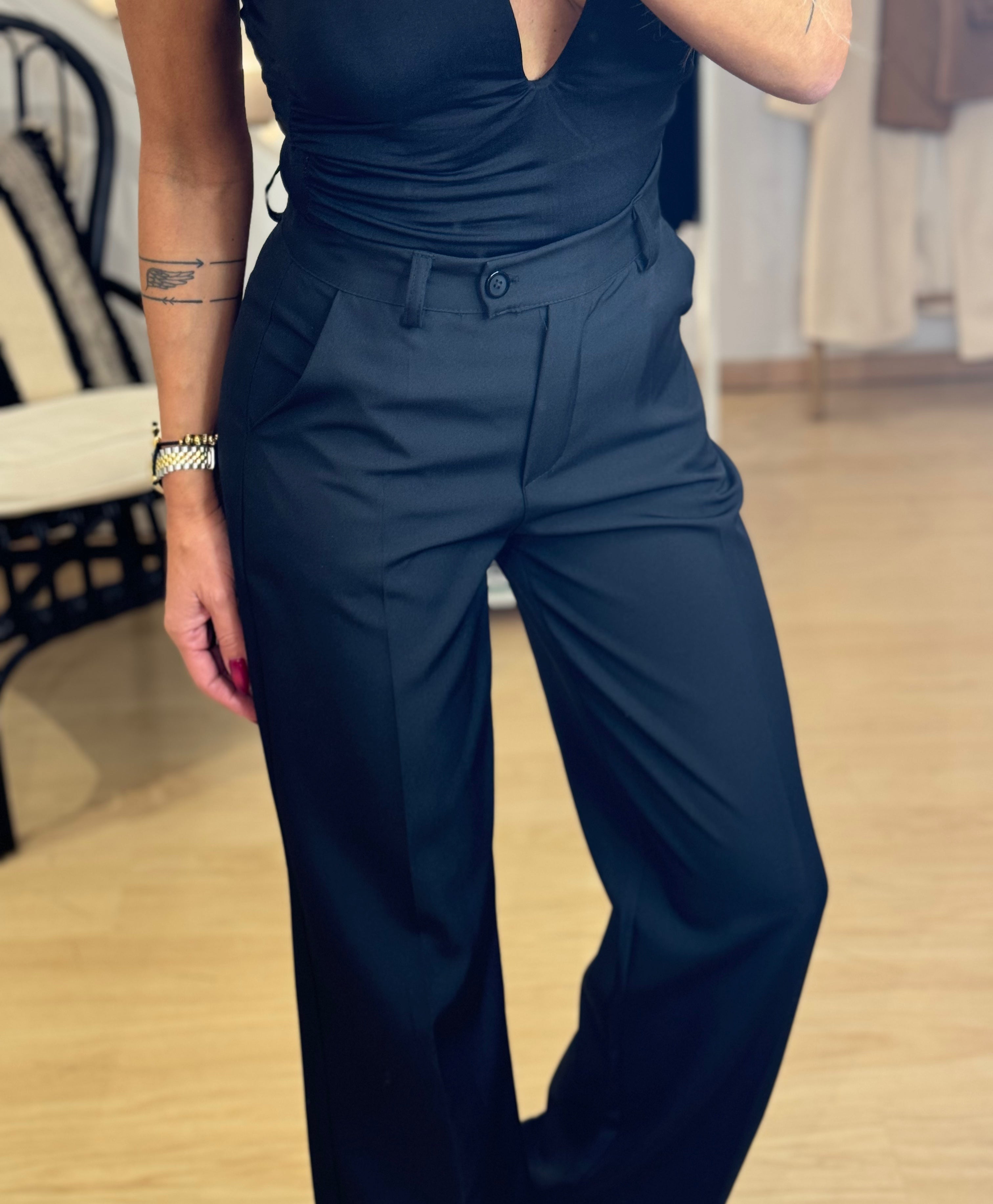 Wide Office Look Pants