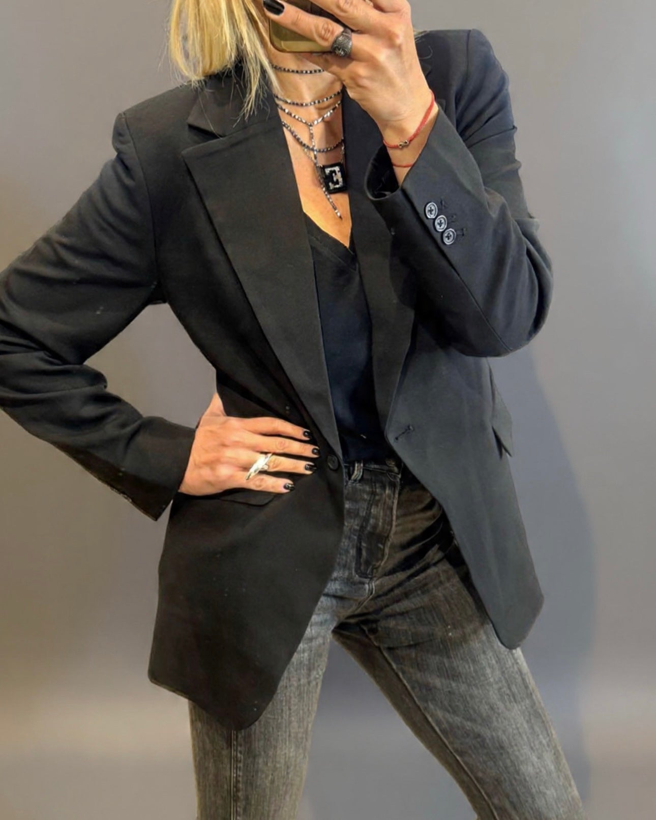 Long Blazer Basic Blazer