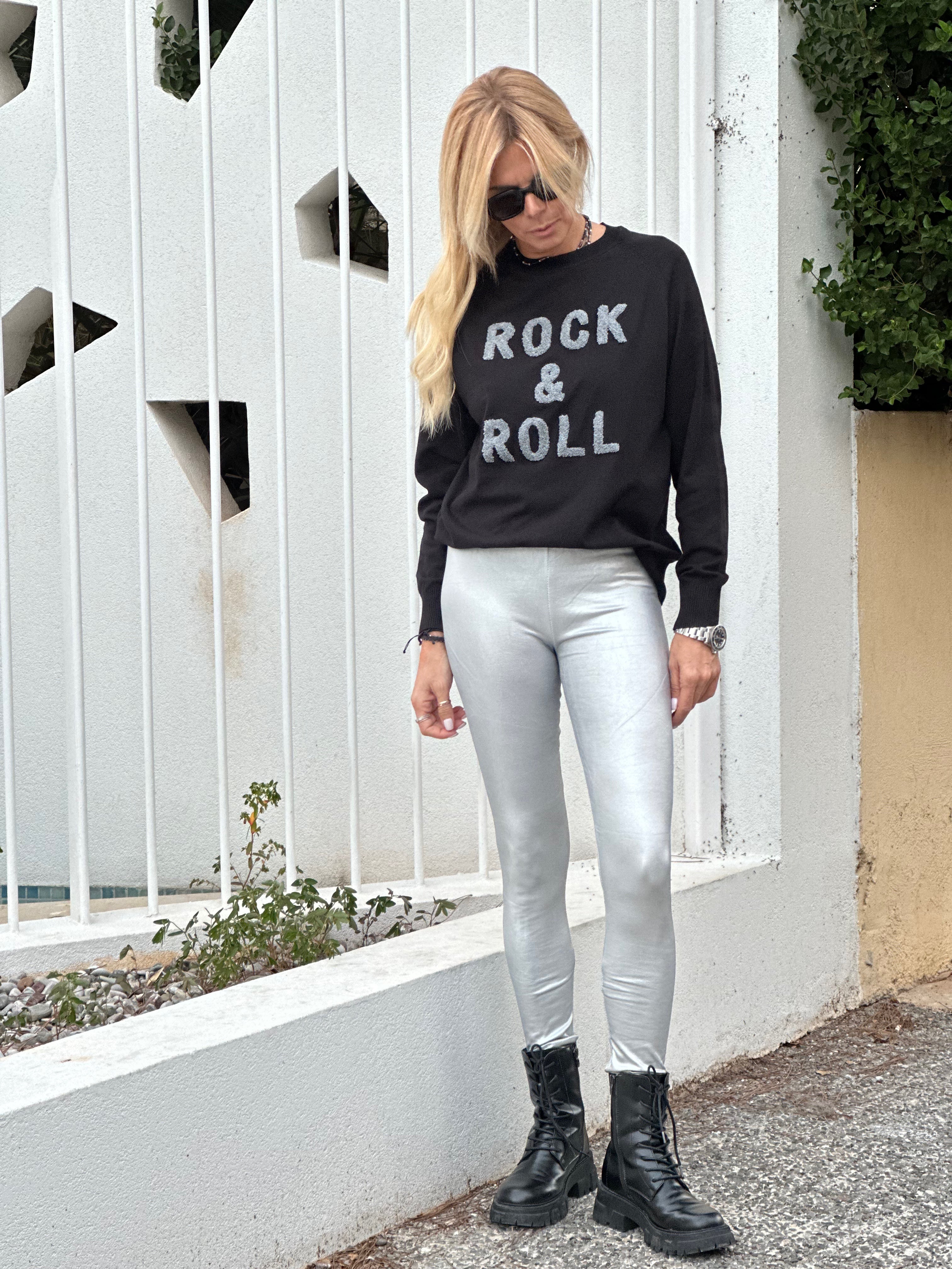 Κnitted Rock & Roll blouse