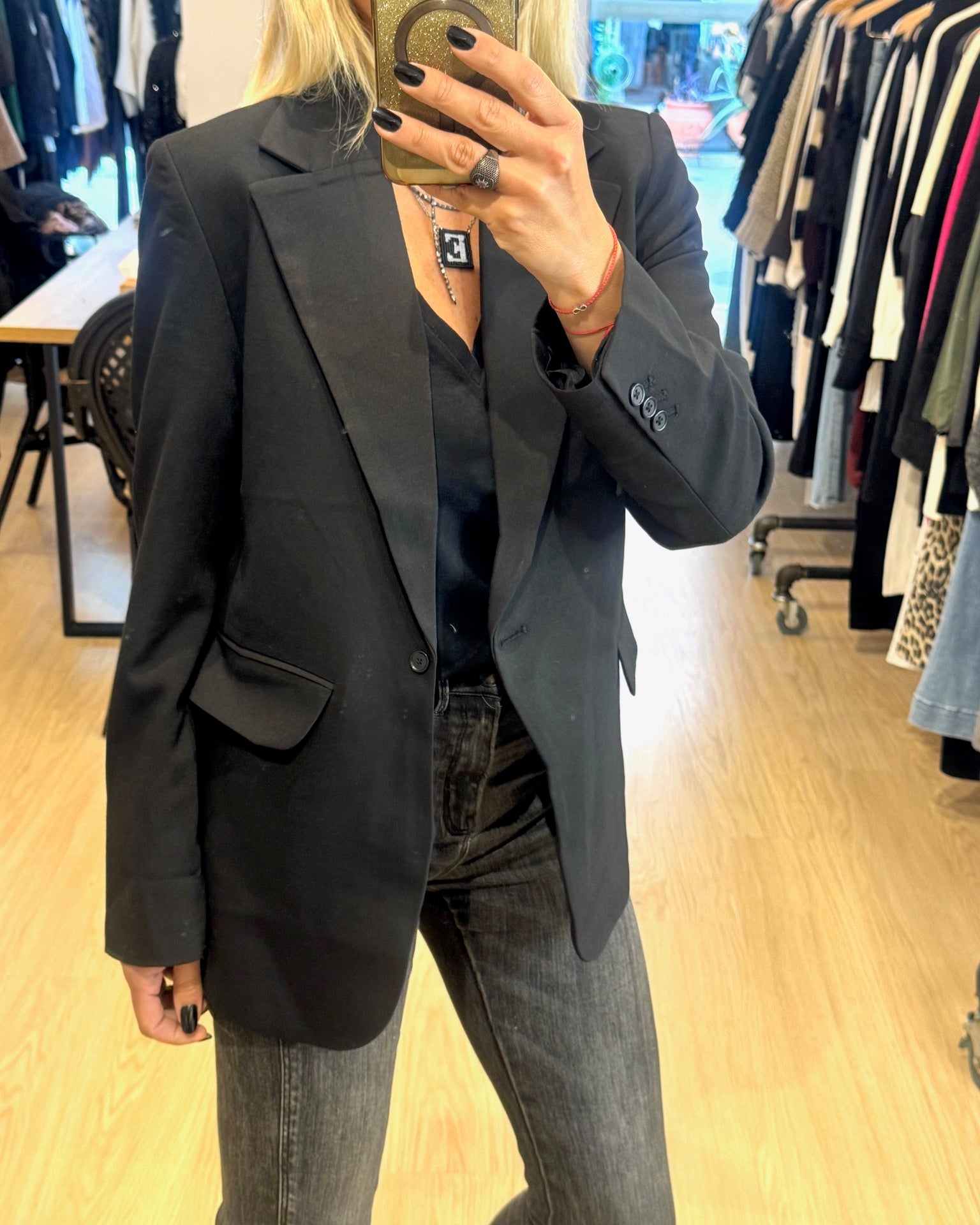 Long Blazer Basic Blazer