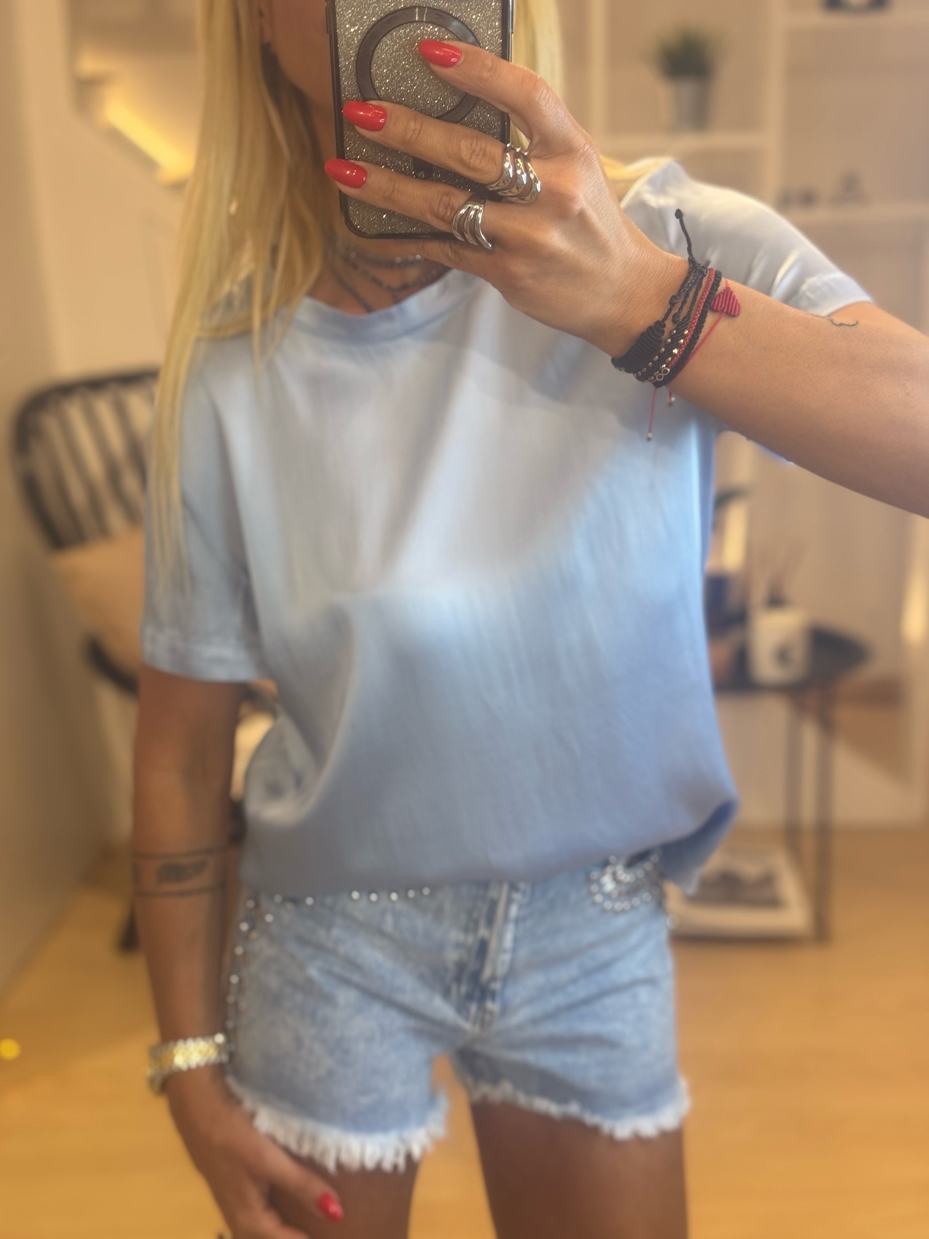 SATIN BLOUSE