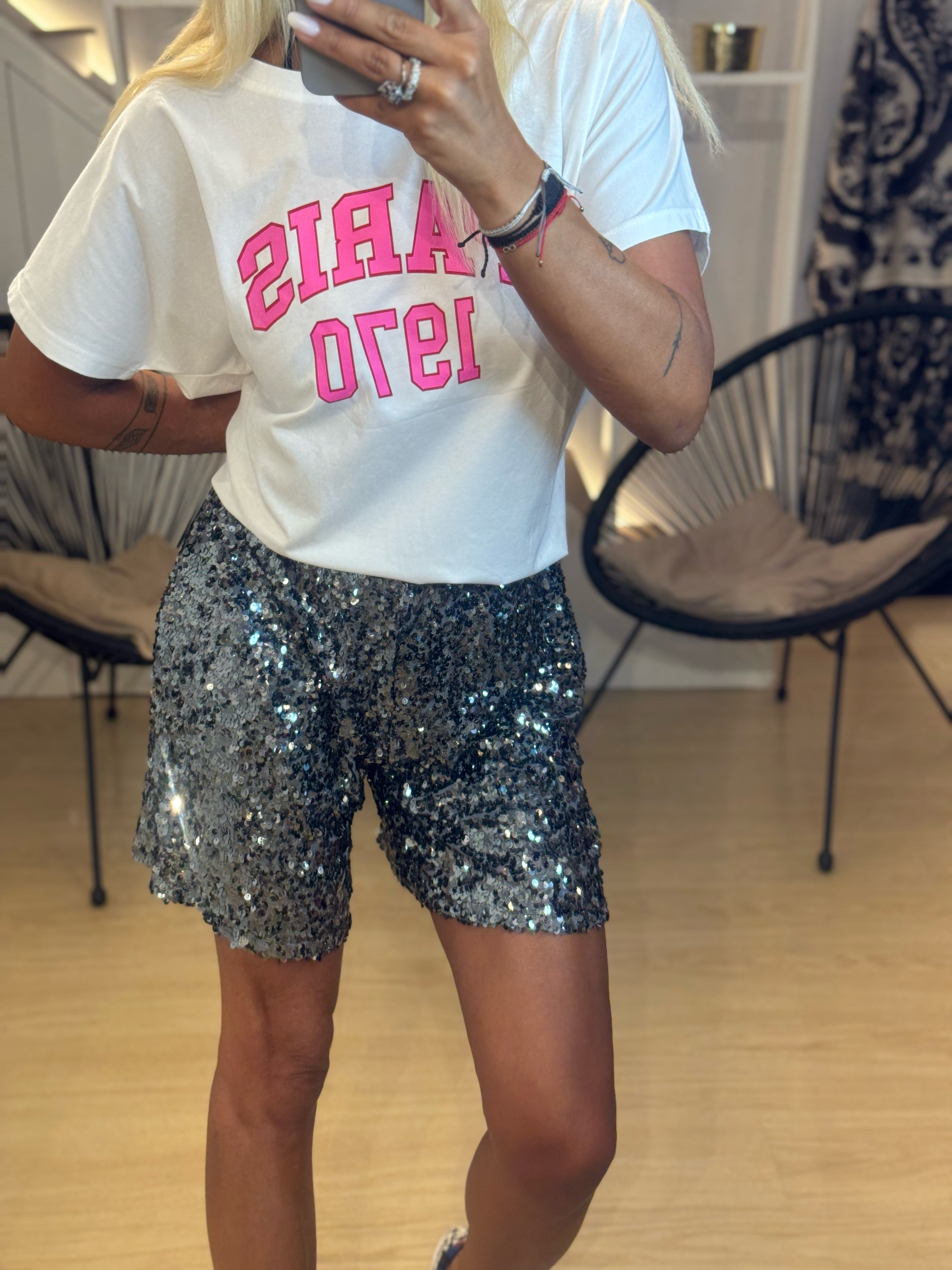 Bermuda With Sequins