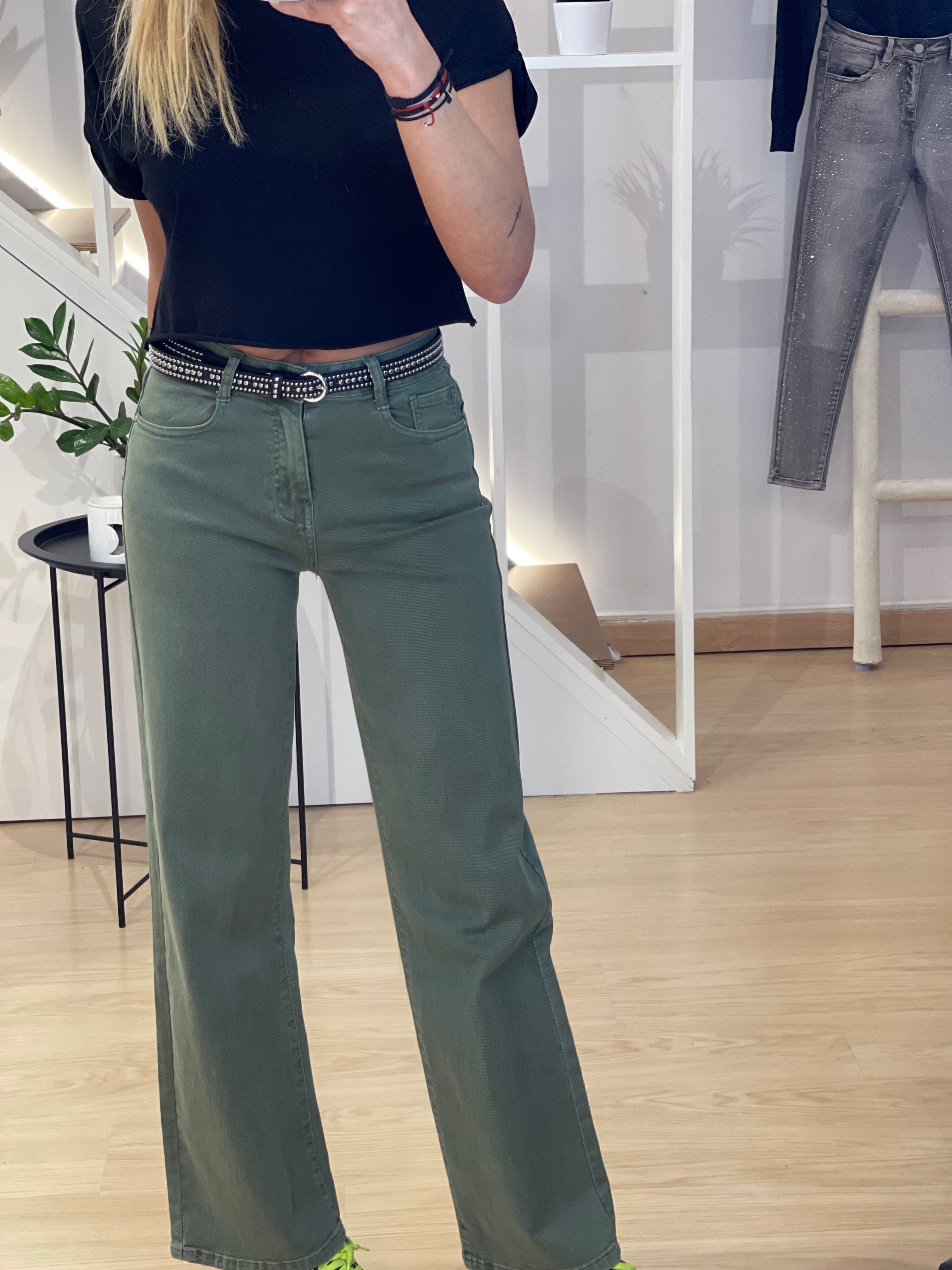 Elastic Summer Jean Trouser