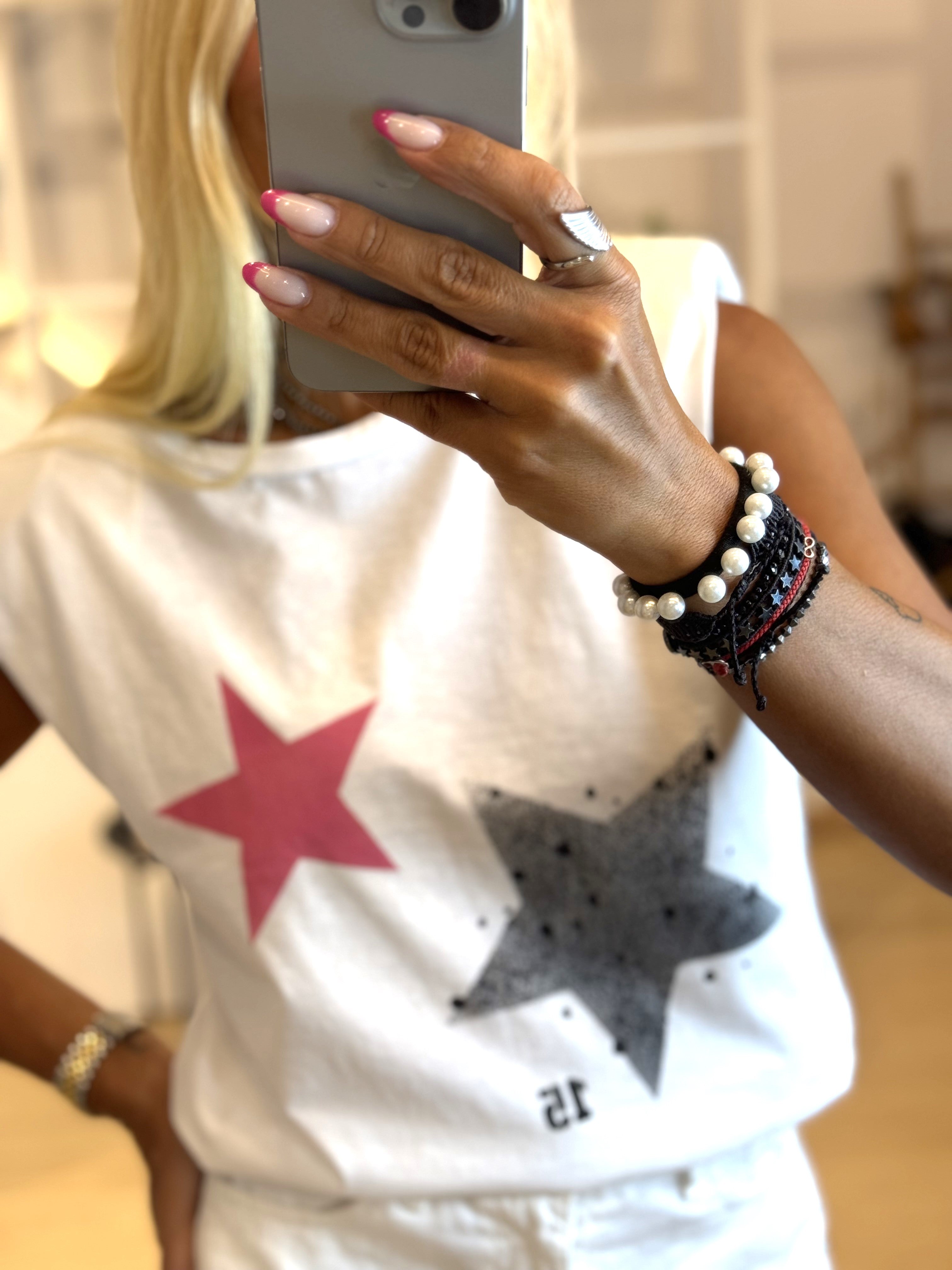 T-Shirt with Stars